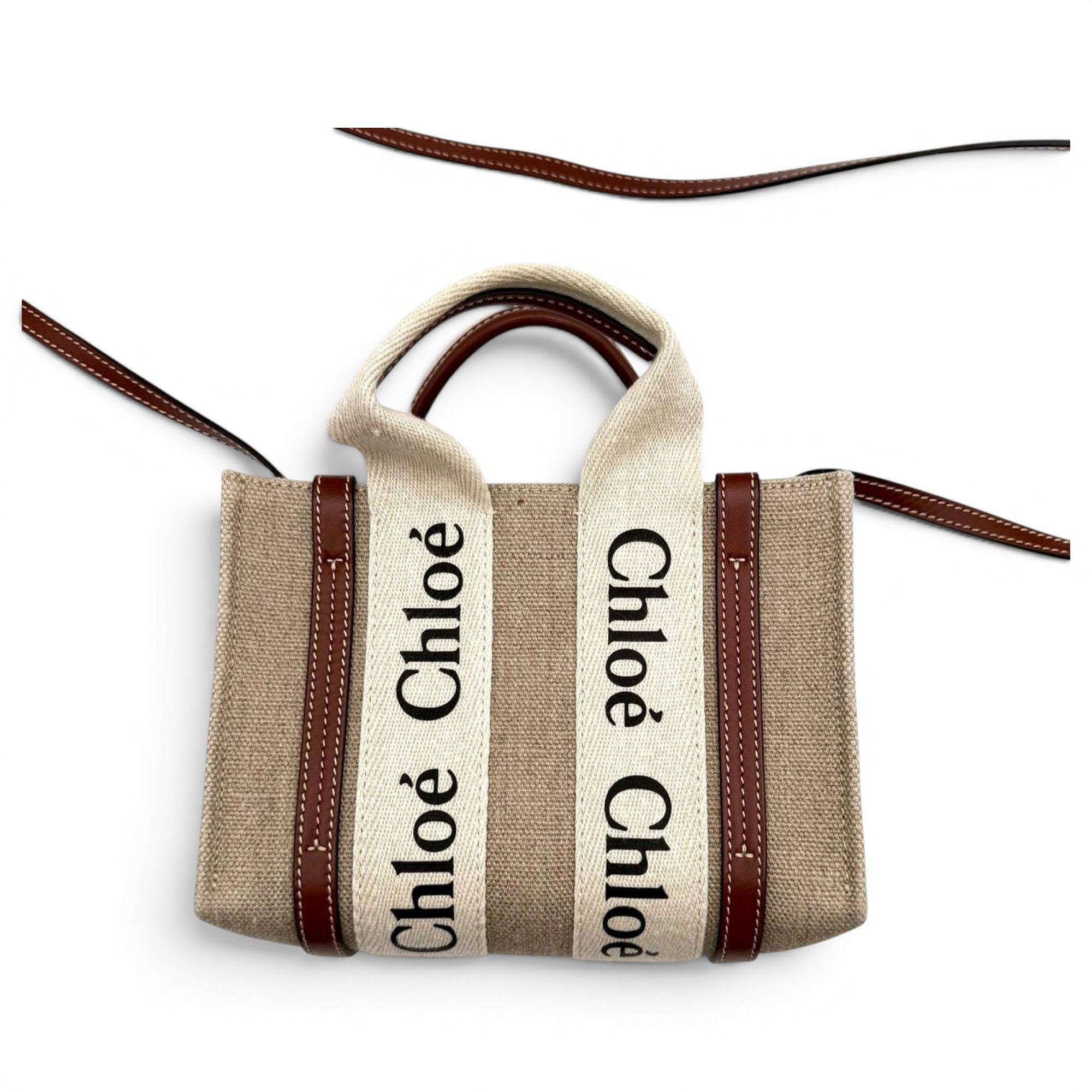 Woody cloth tote