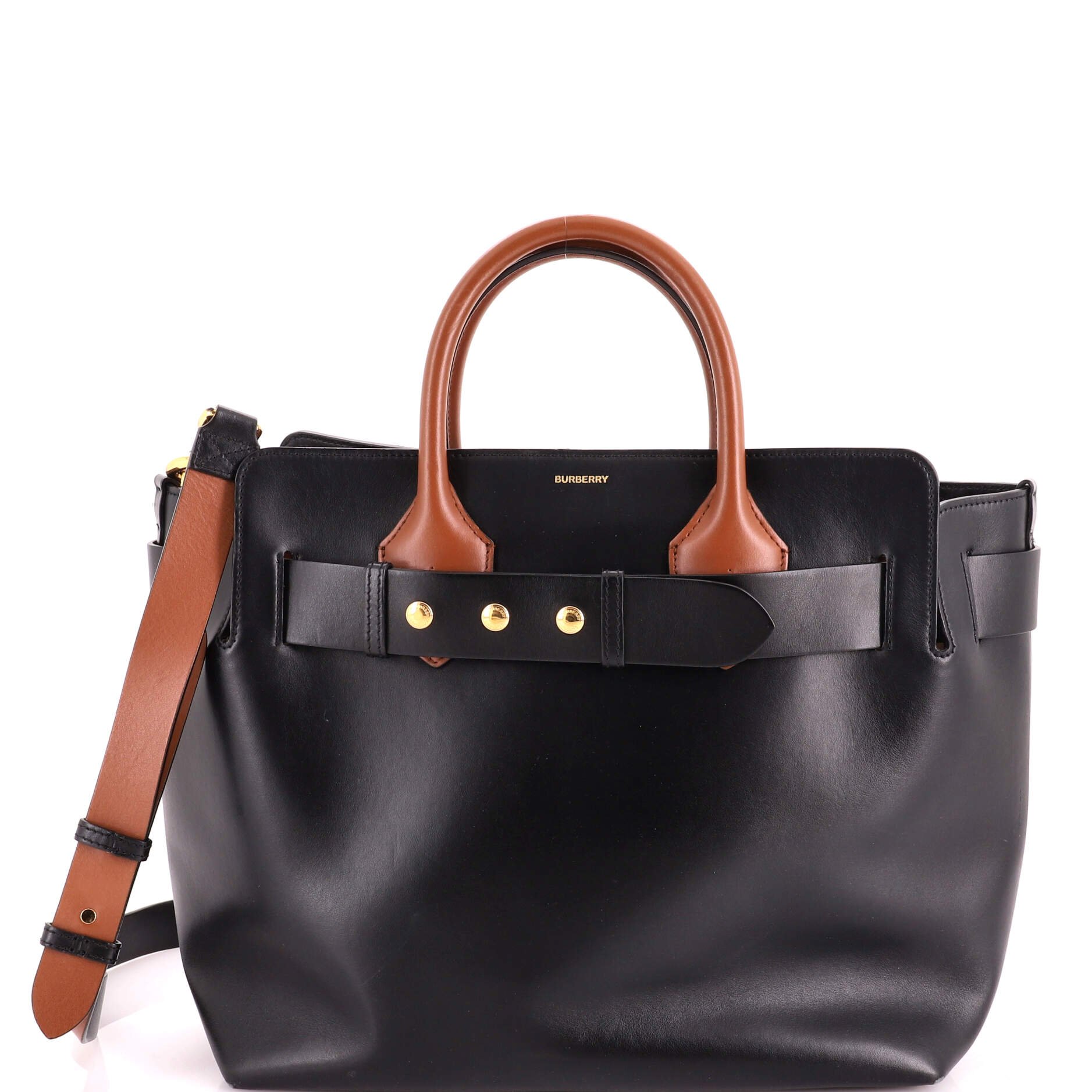 Belt Tote Leather Large
