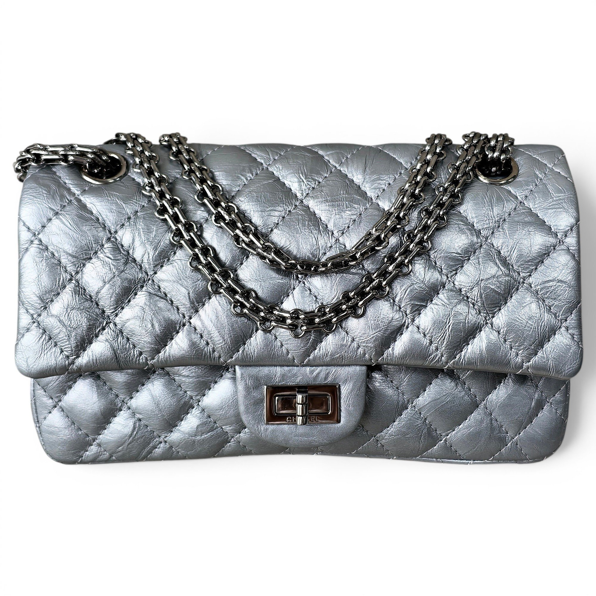 2.55 leather handbag