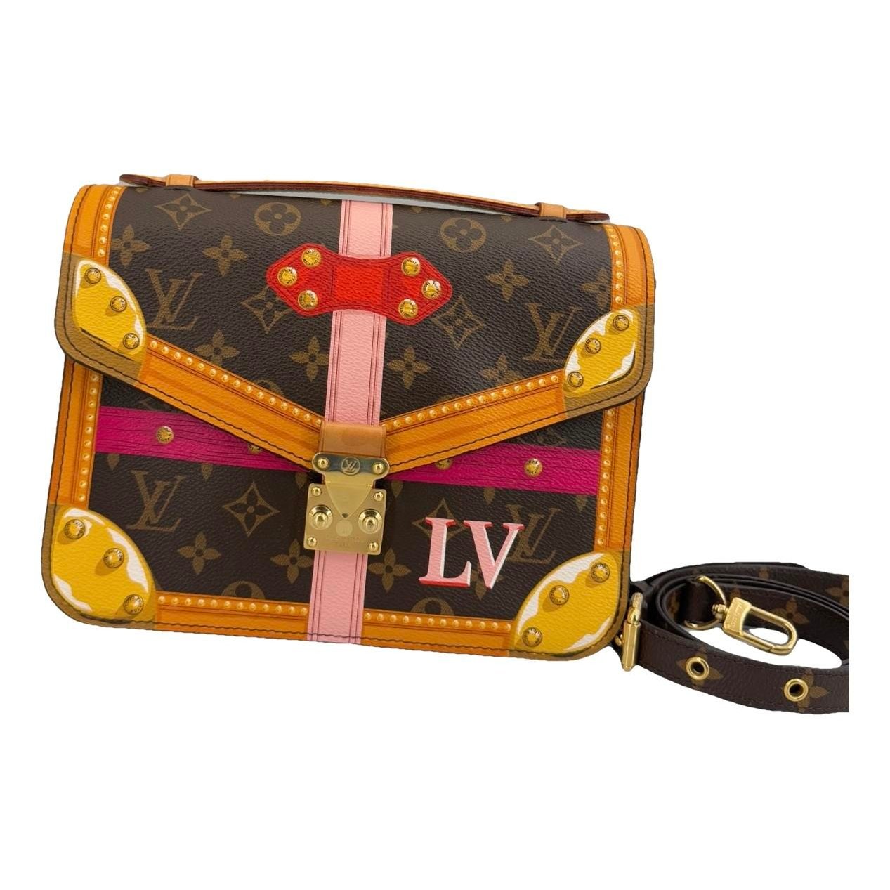 Metis leather handbag