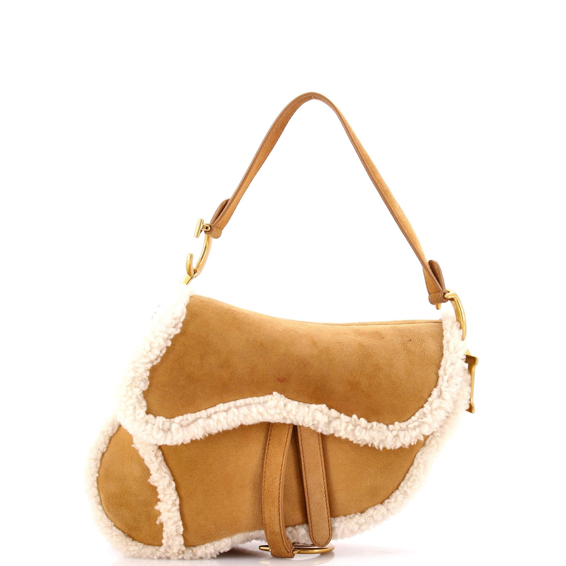 Saddle Bag Shearling Medium