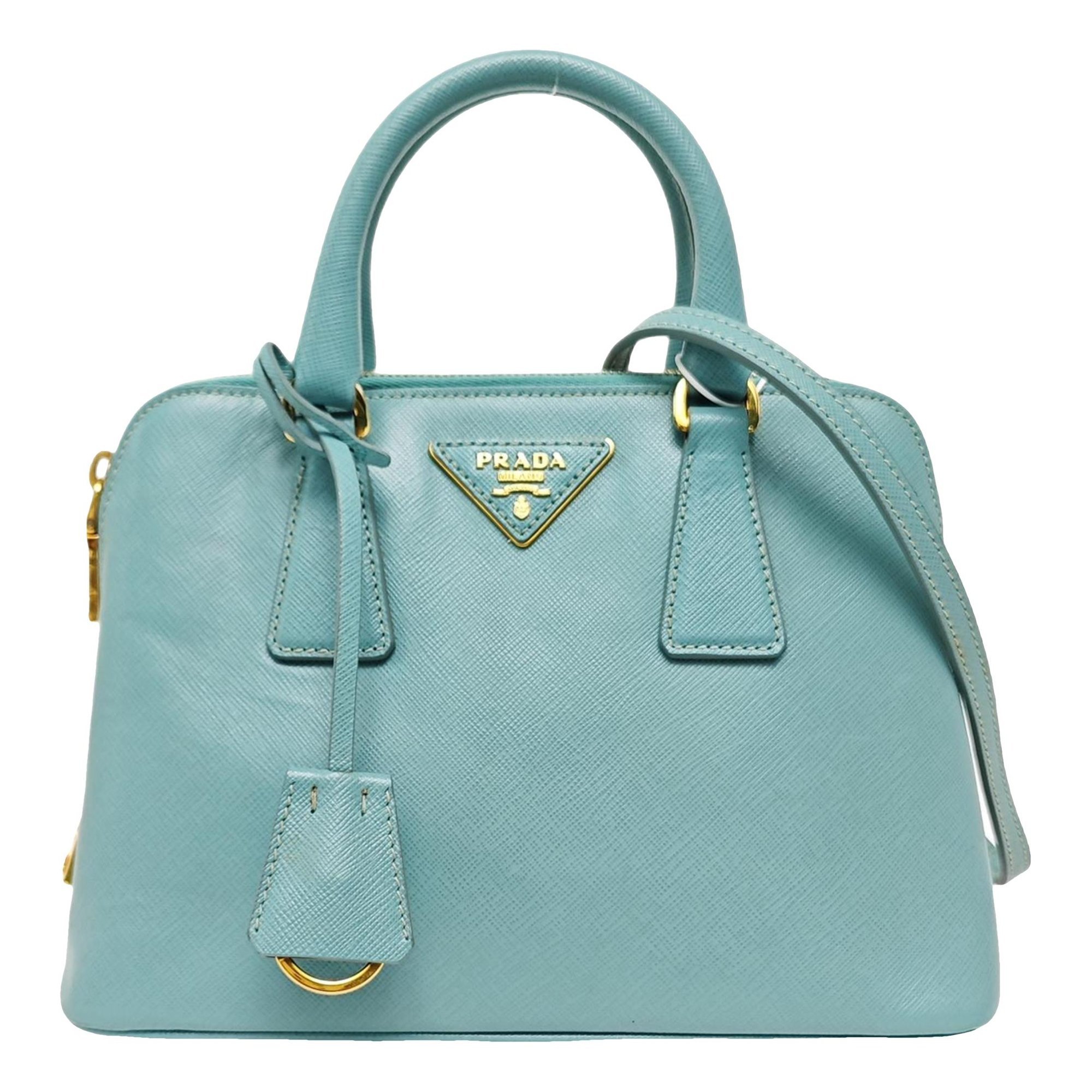 Promenade leather handbag