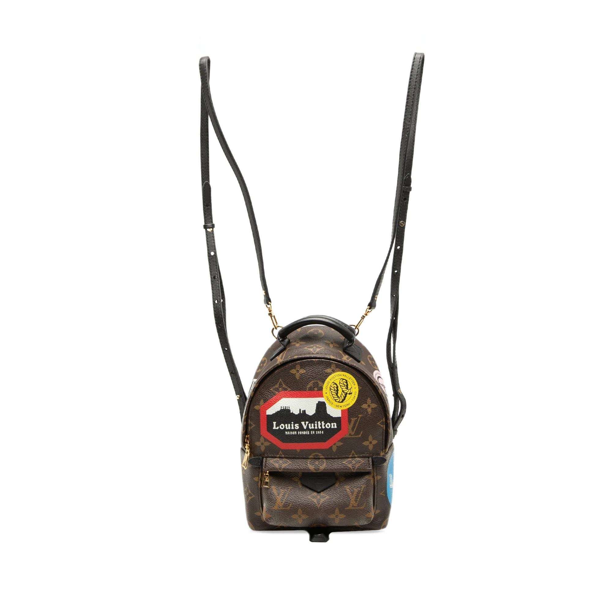 Palm Springs leather backpack