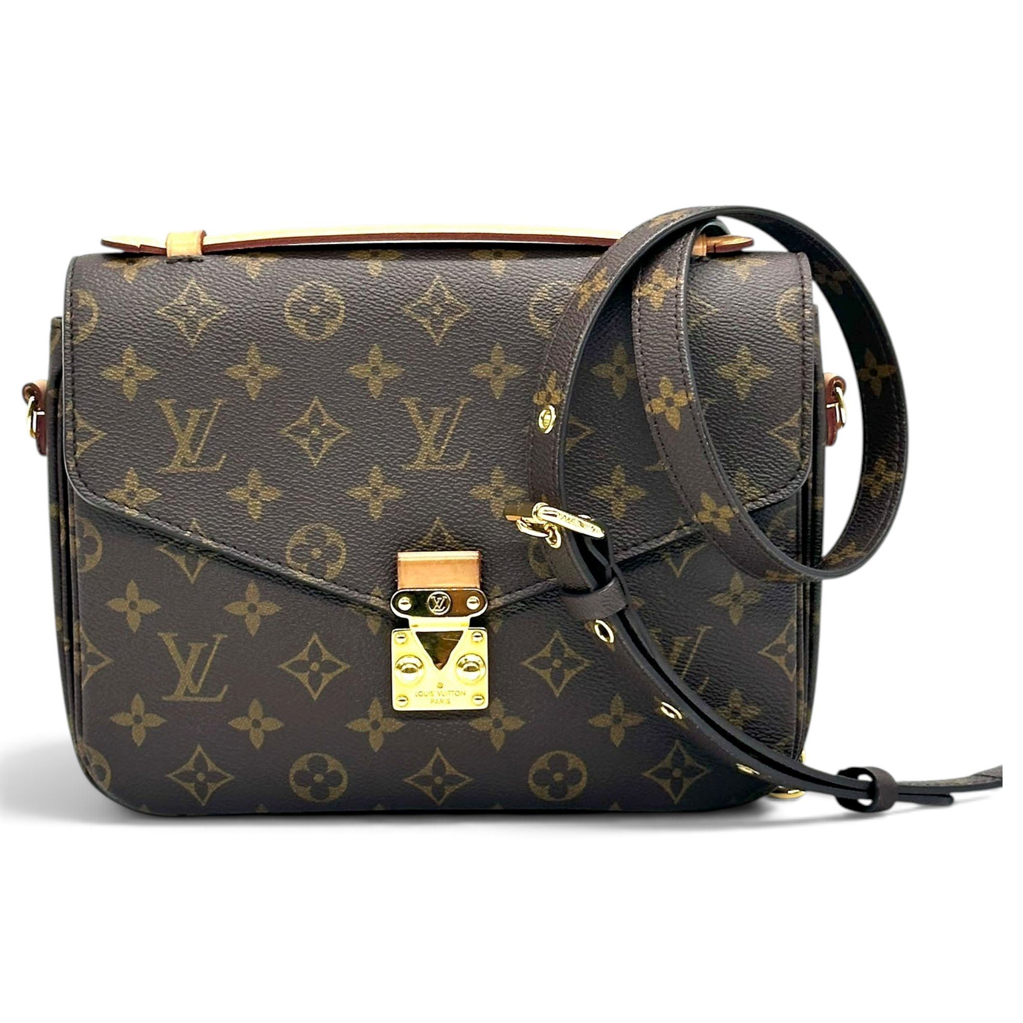 Metis leather handbag