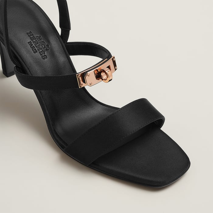 Noir Sandália Glamour 75