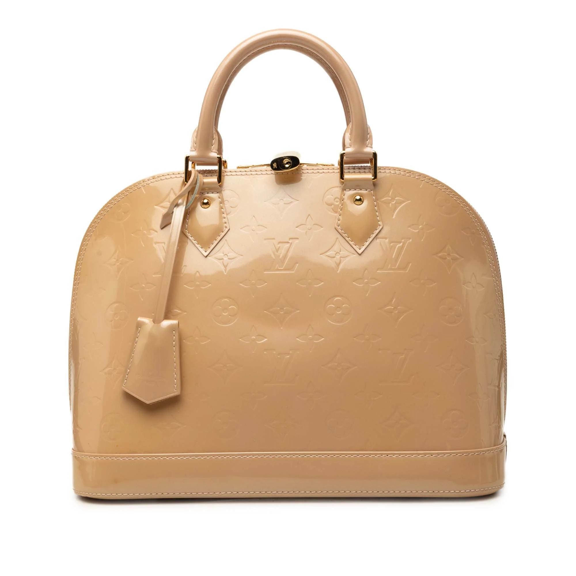 Alma leather handbag