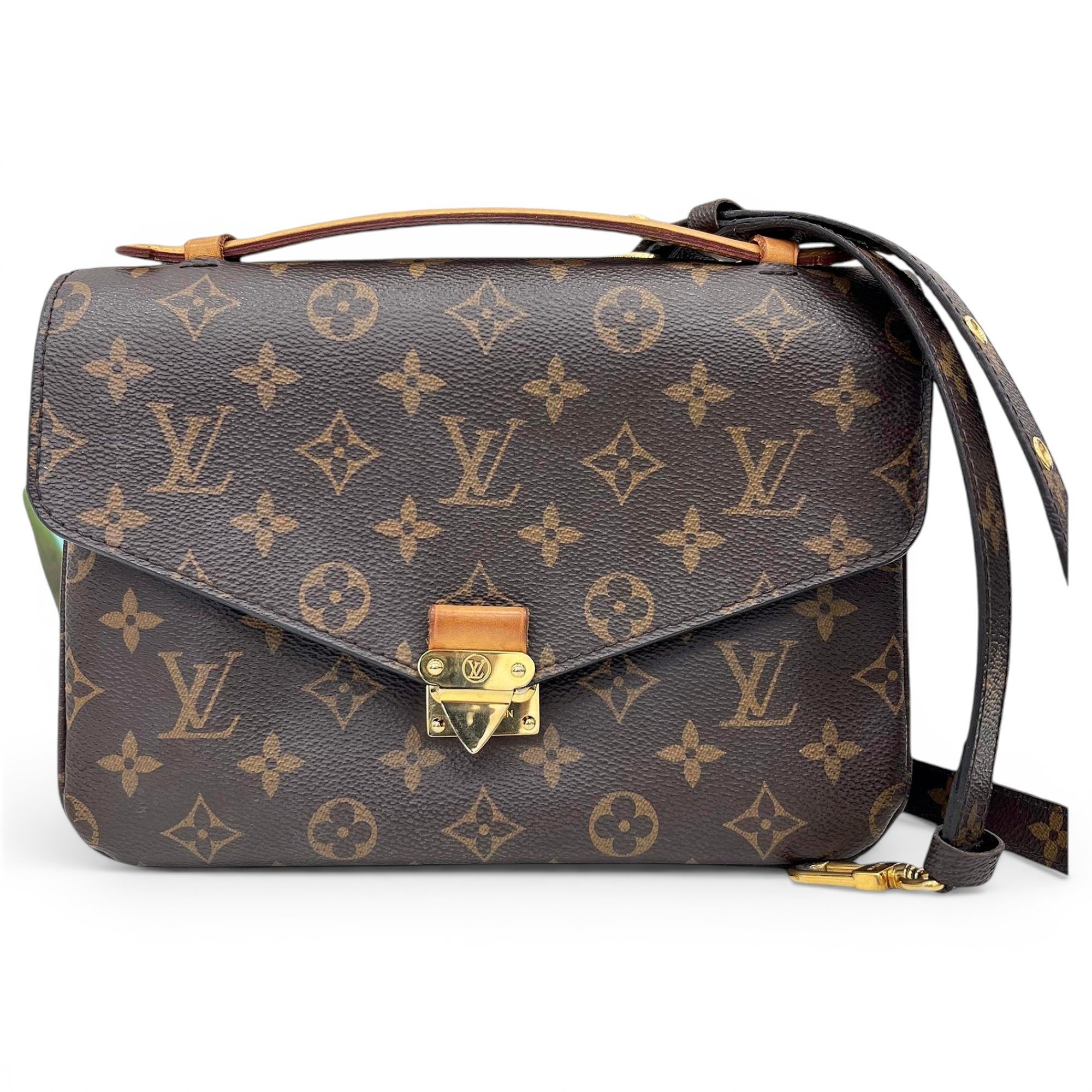 Metis leather crossbody bag