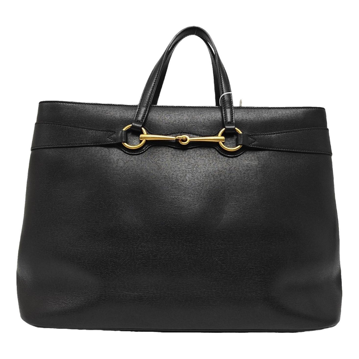 Horsebit Chain leather handbag