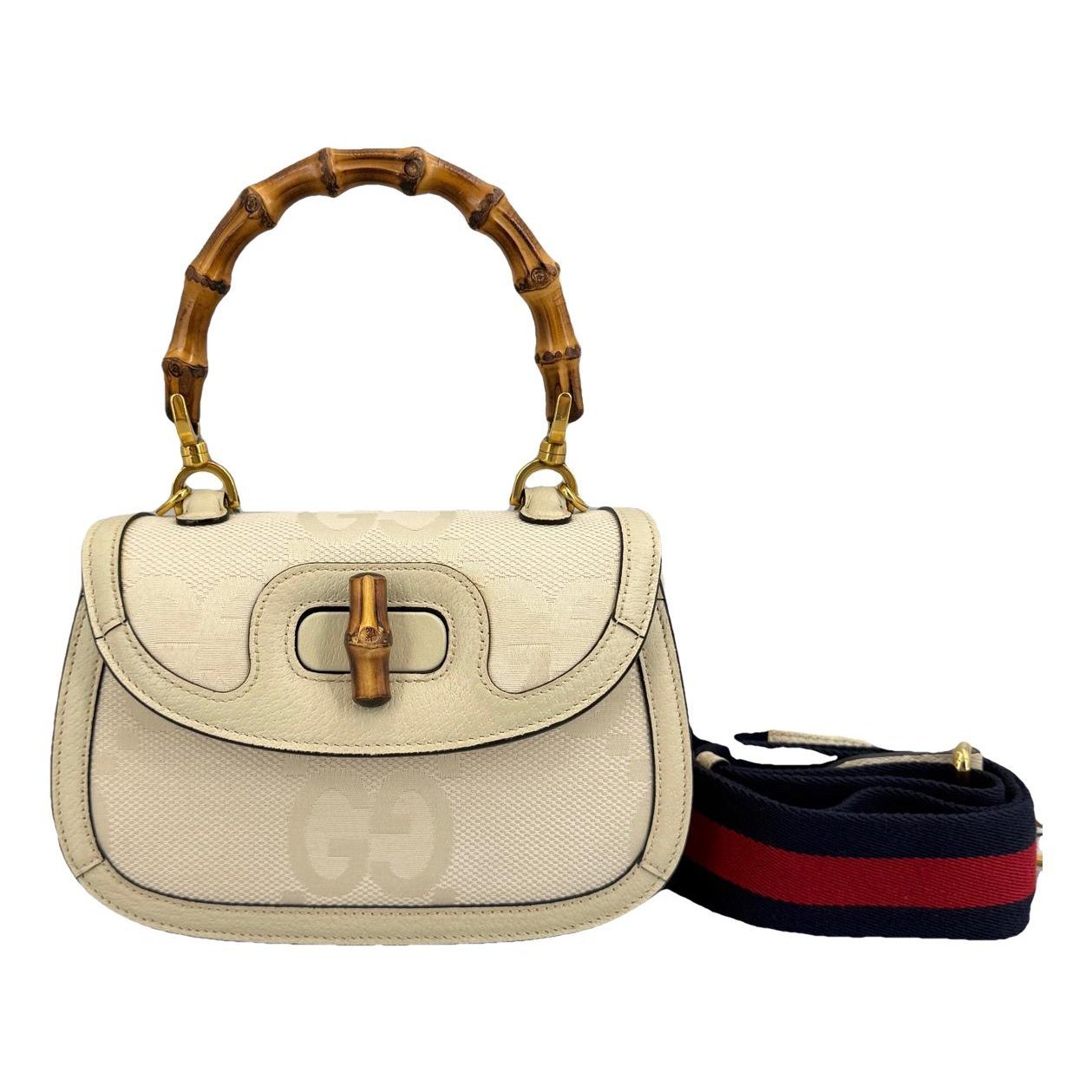 Convertible Bamboo Top Handle cloth handbag