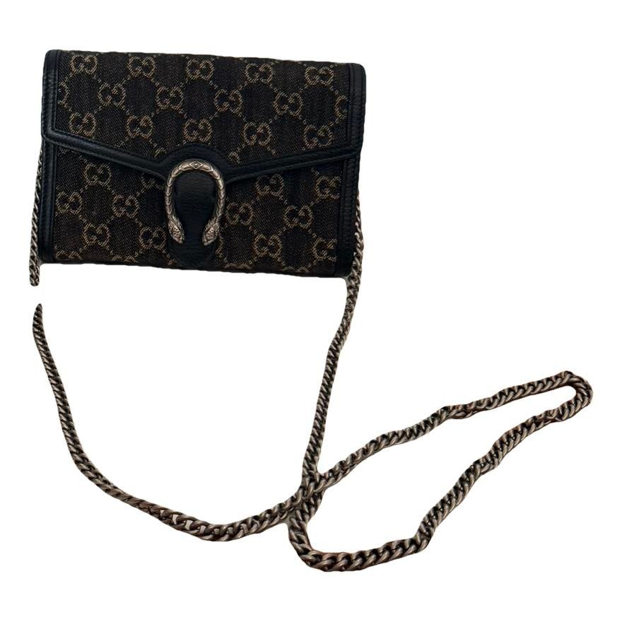 Dionysus Chain Wallet leather crossbody bag