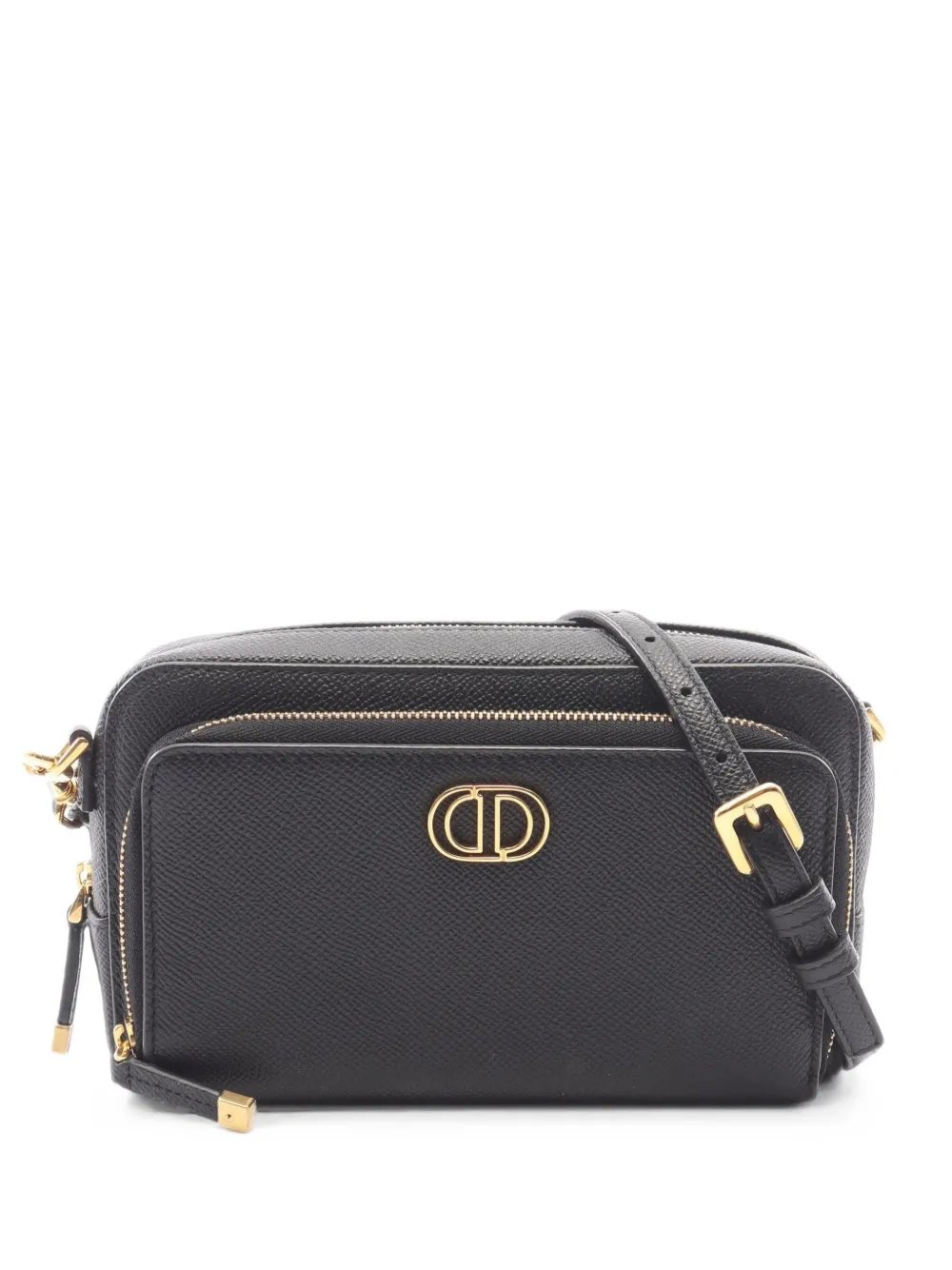 Dior 2010s Caro double pouch shoulder bag