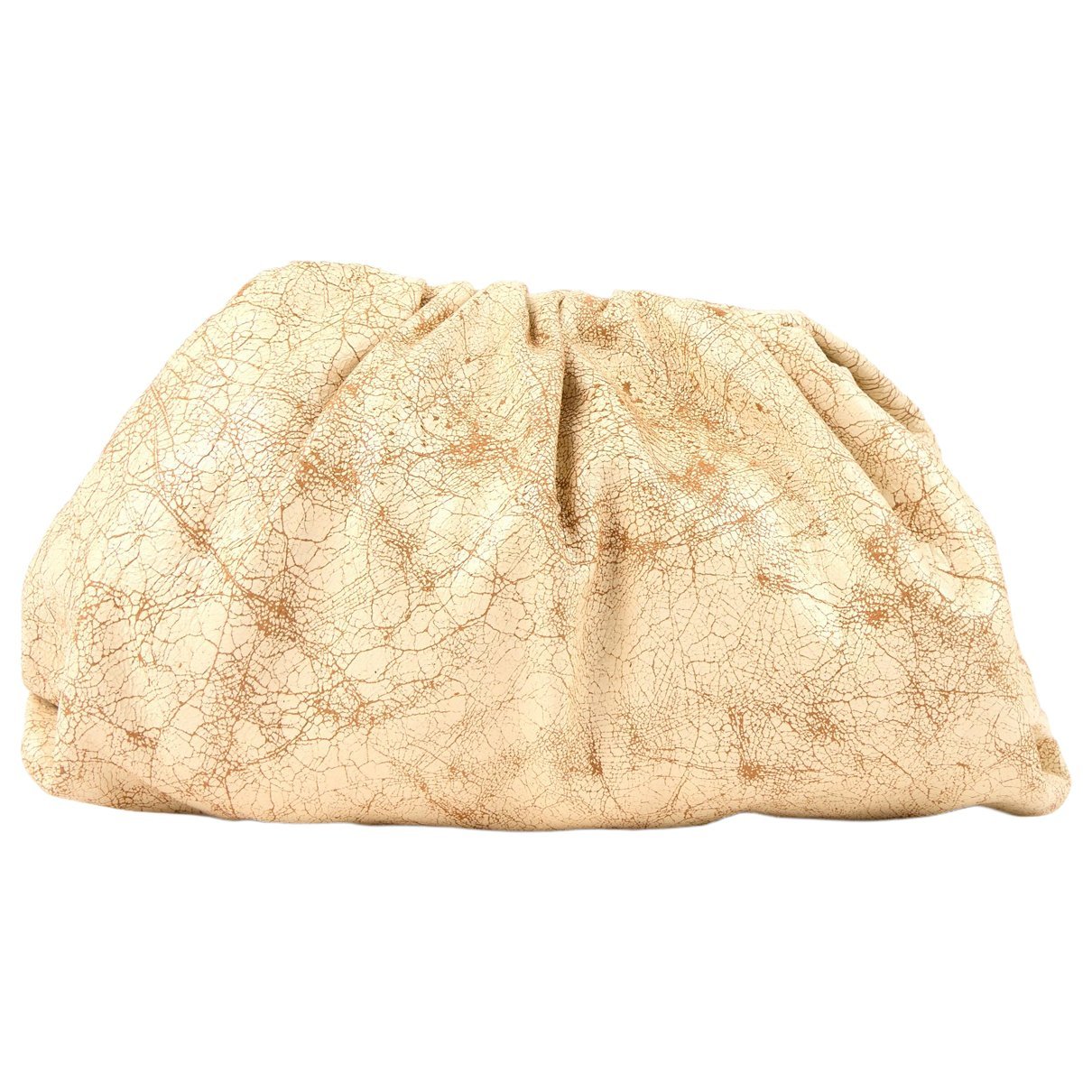 Pouch leather clutch bag