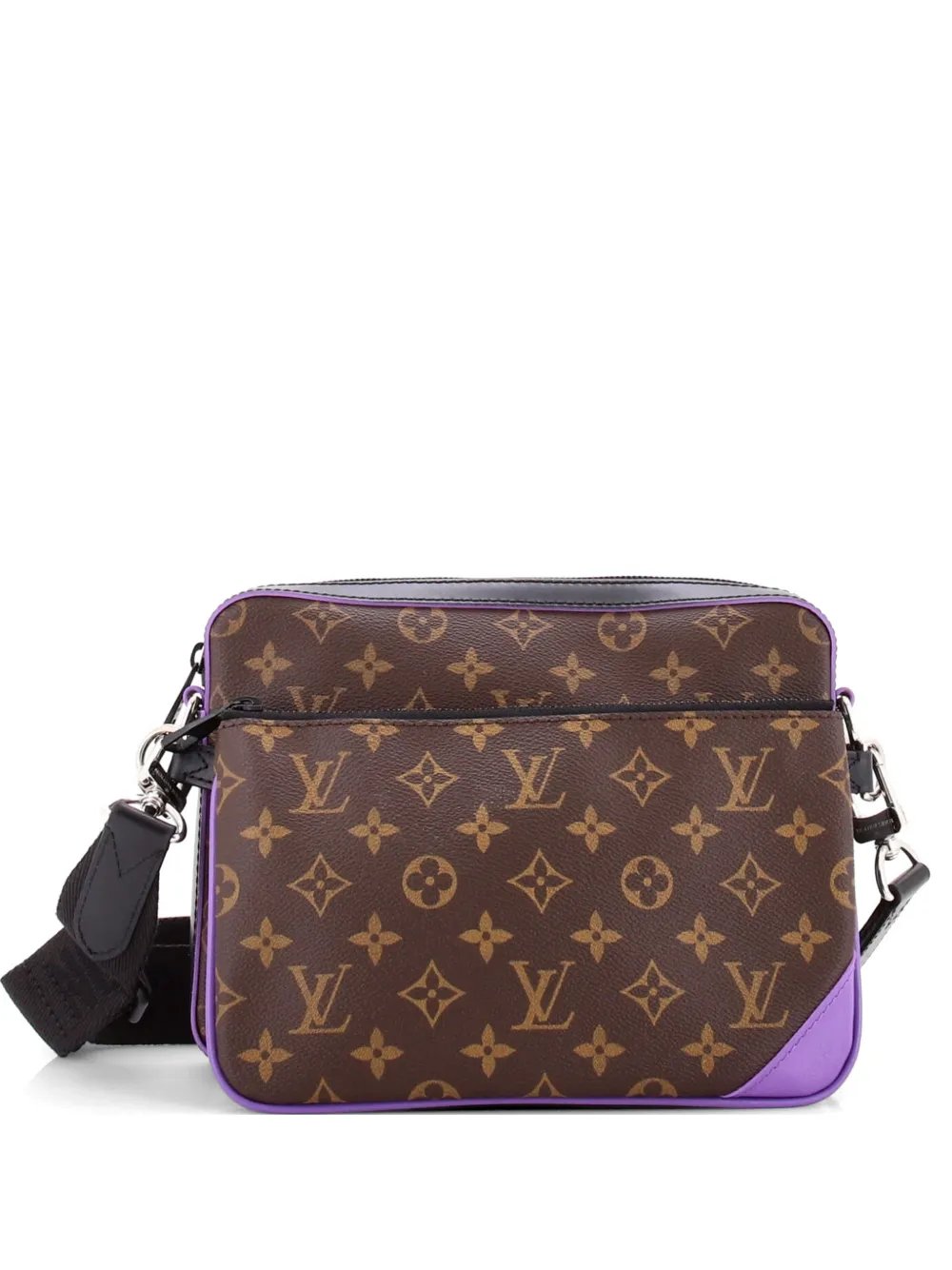 Trio Messenger Bag Macassar Monogram Canvas crossbody bag