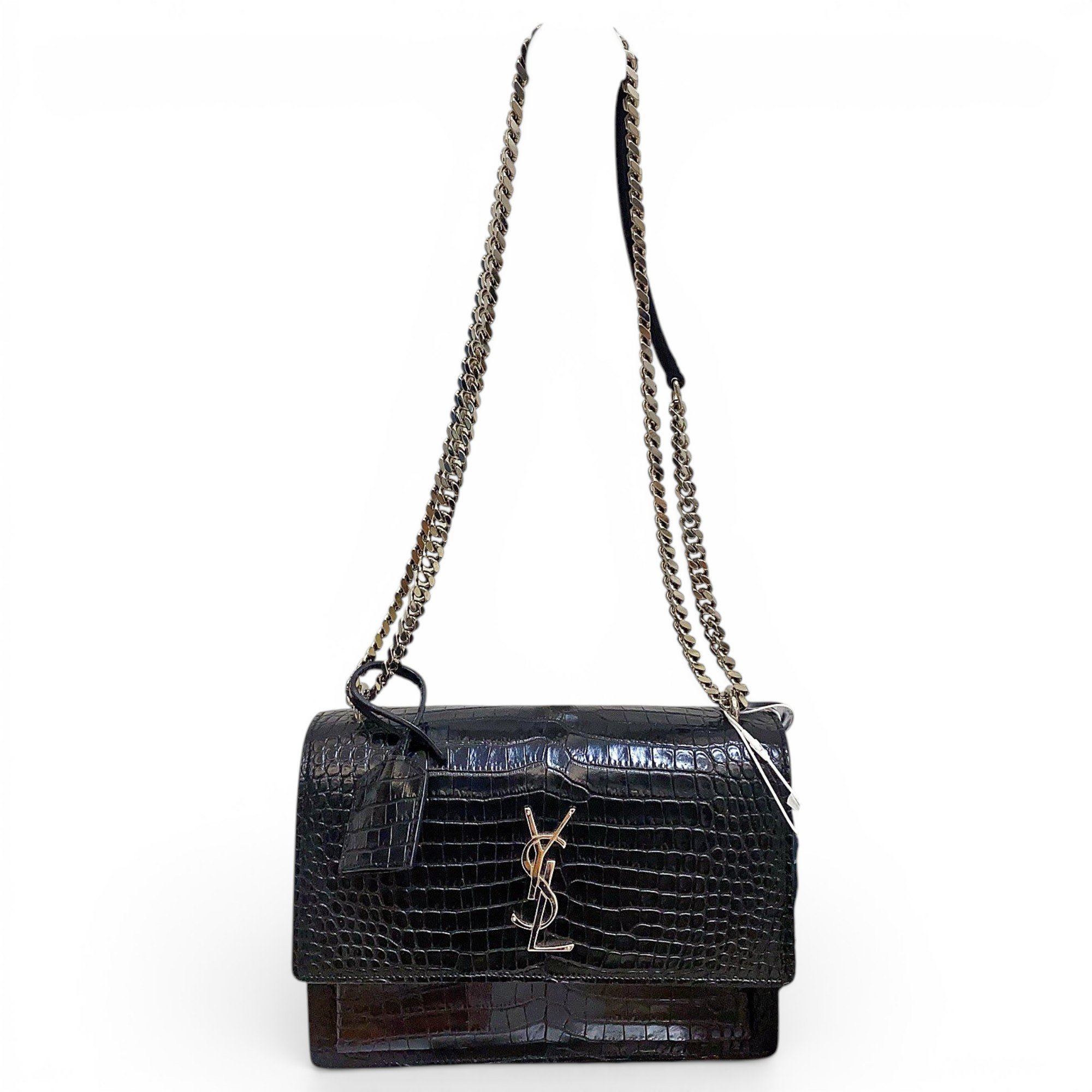 Sunset leather handbag