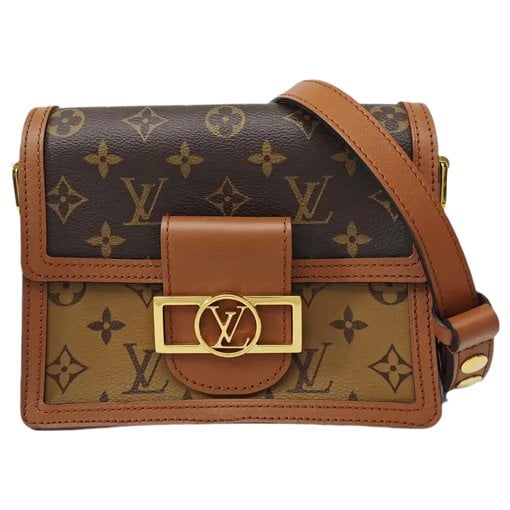Dauphine leather mini bag
