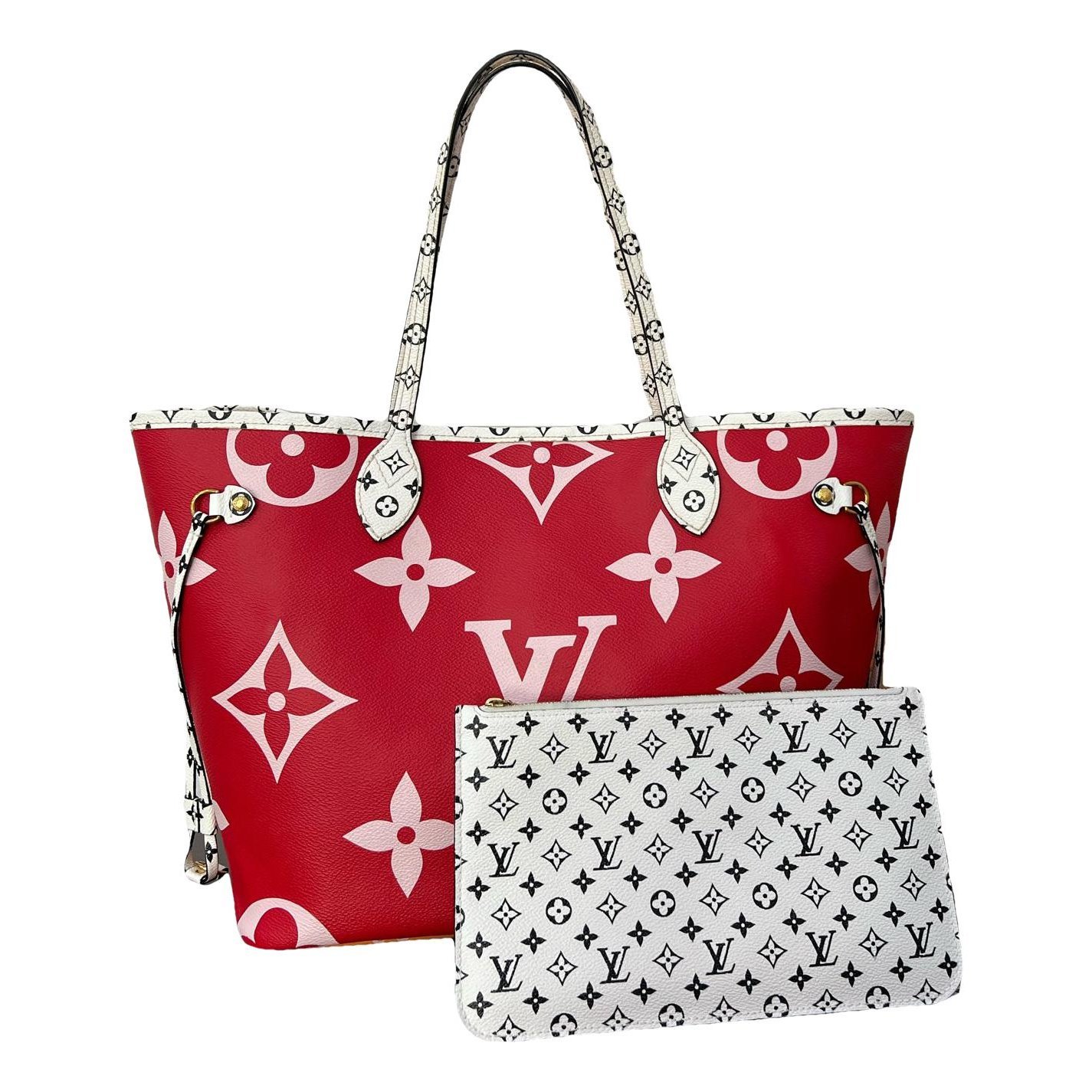 Neverfull leather handbag