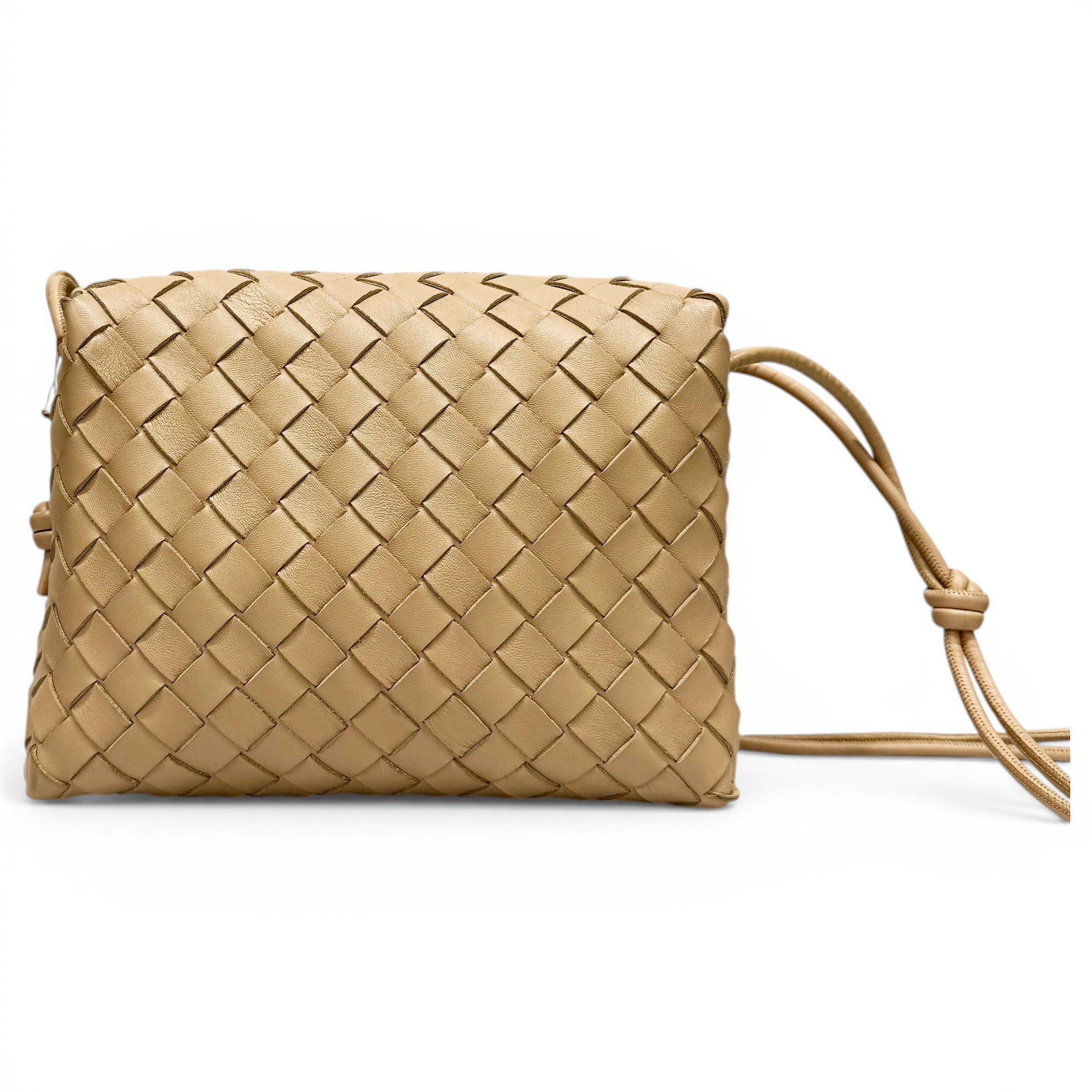 Loop leather crossbody bag