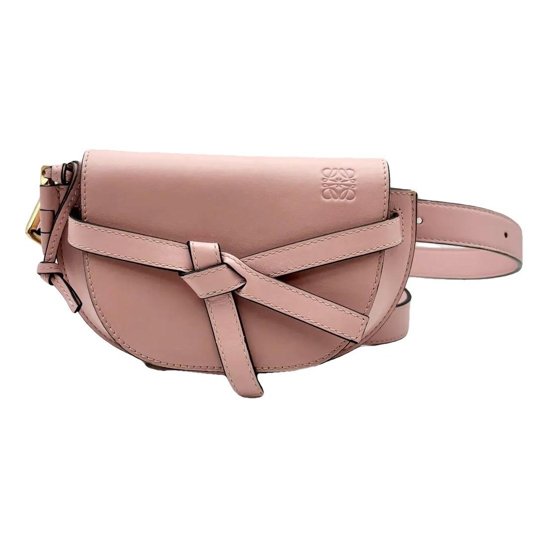 Gate leather crossbody bag