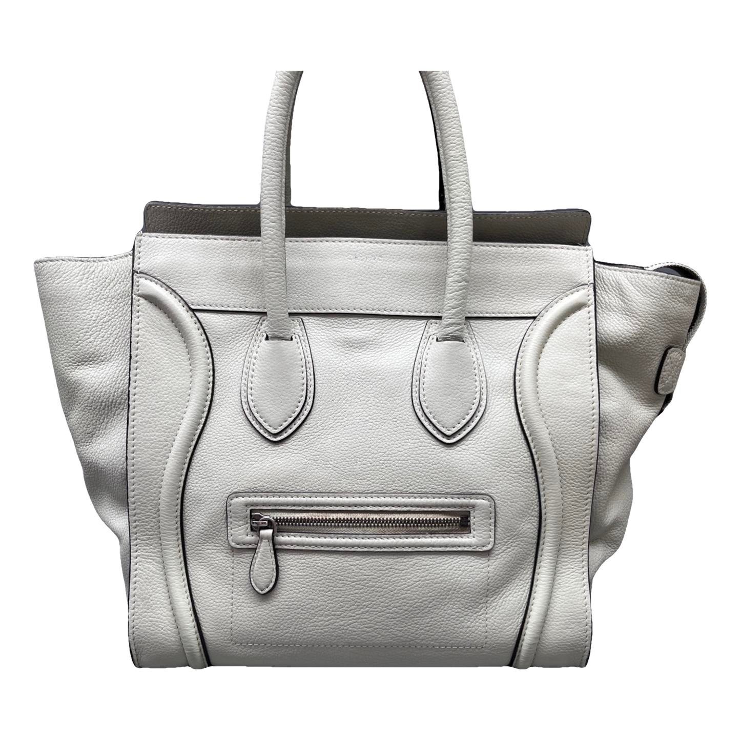 Luggage leather handbag