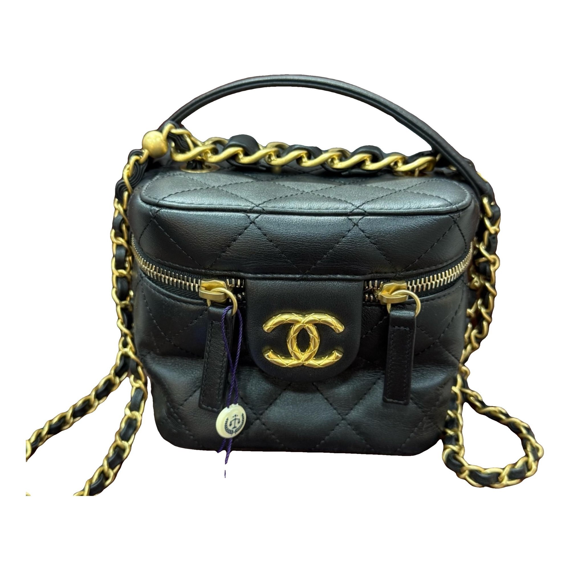 Leather handbag