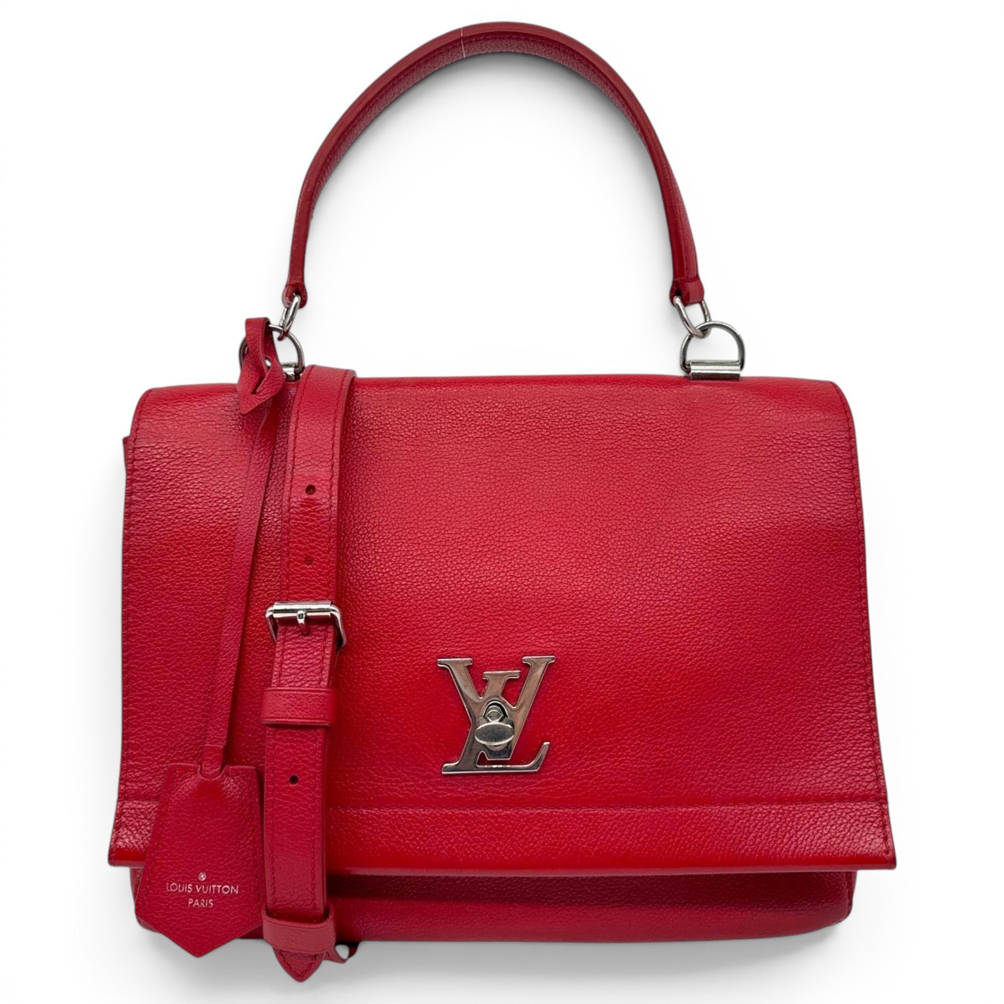 Lockme leather handbag