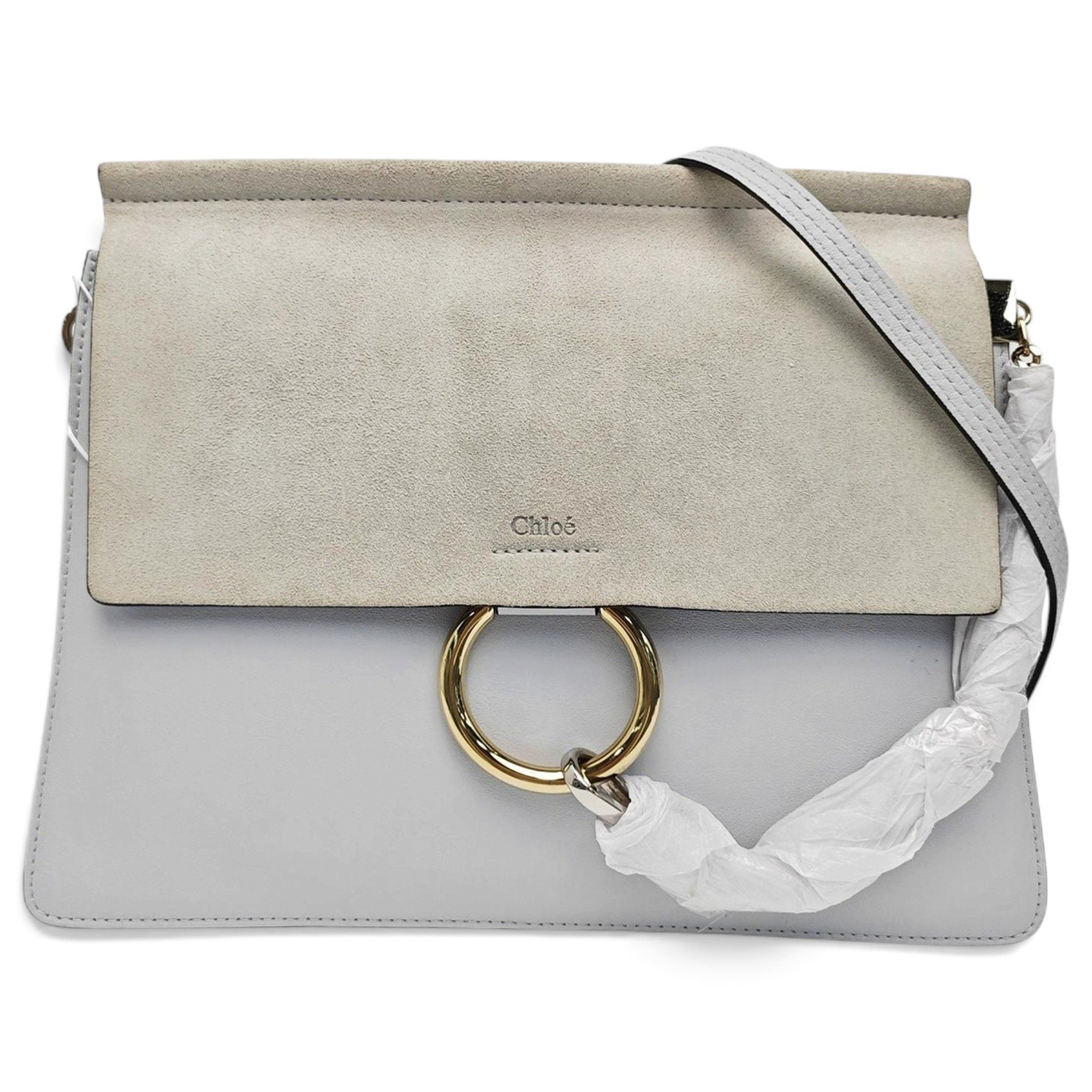 Faye leather handbag