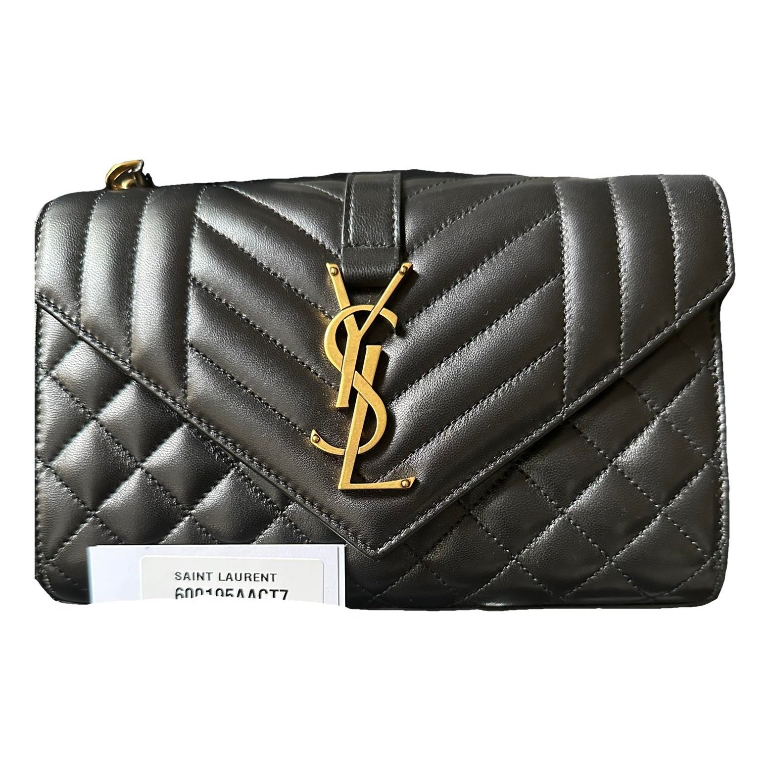 Envelope leather crossbody bag