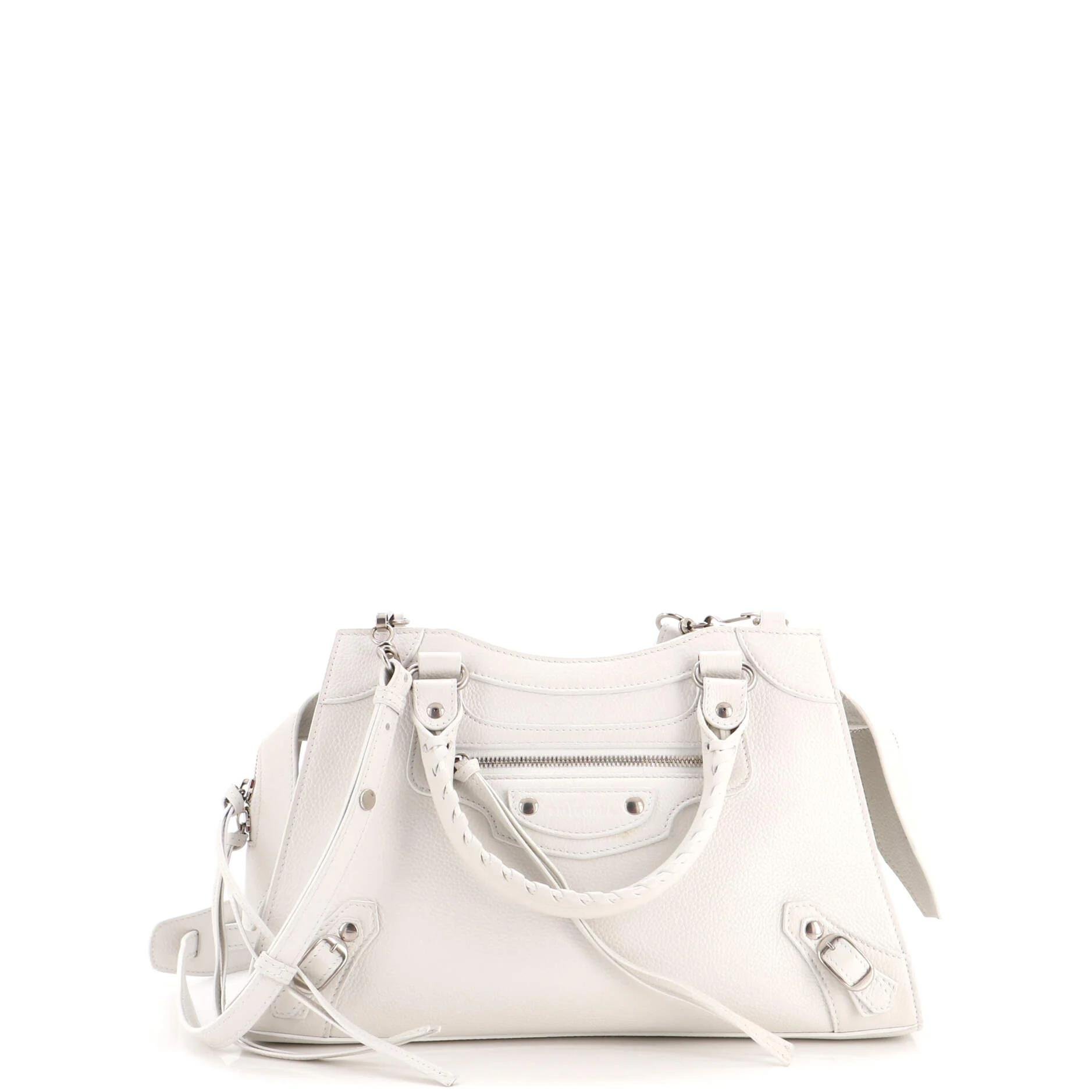 Leather tote