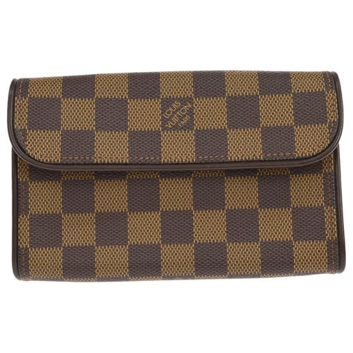 Florentine cloth clutch bag