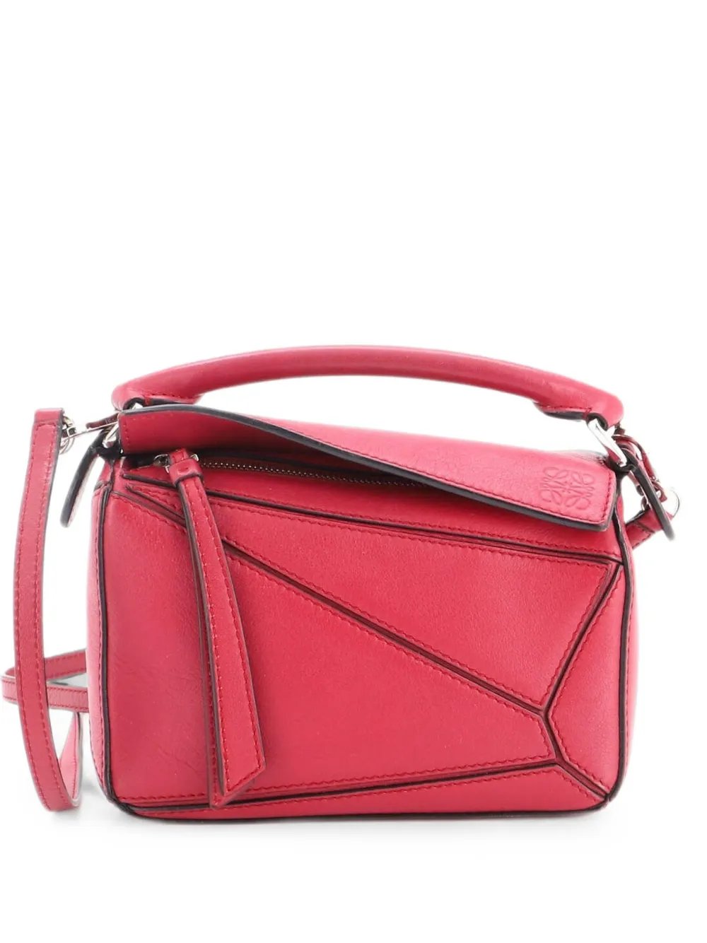 Puzzle Bag Leather Mini crossbody bag