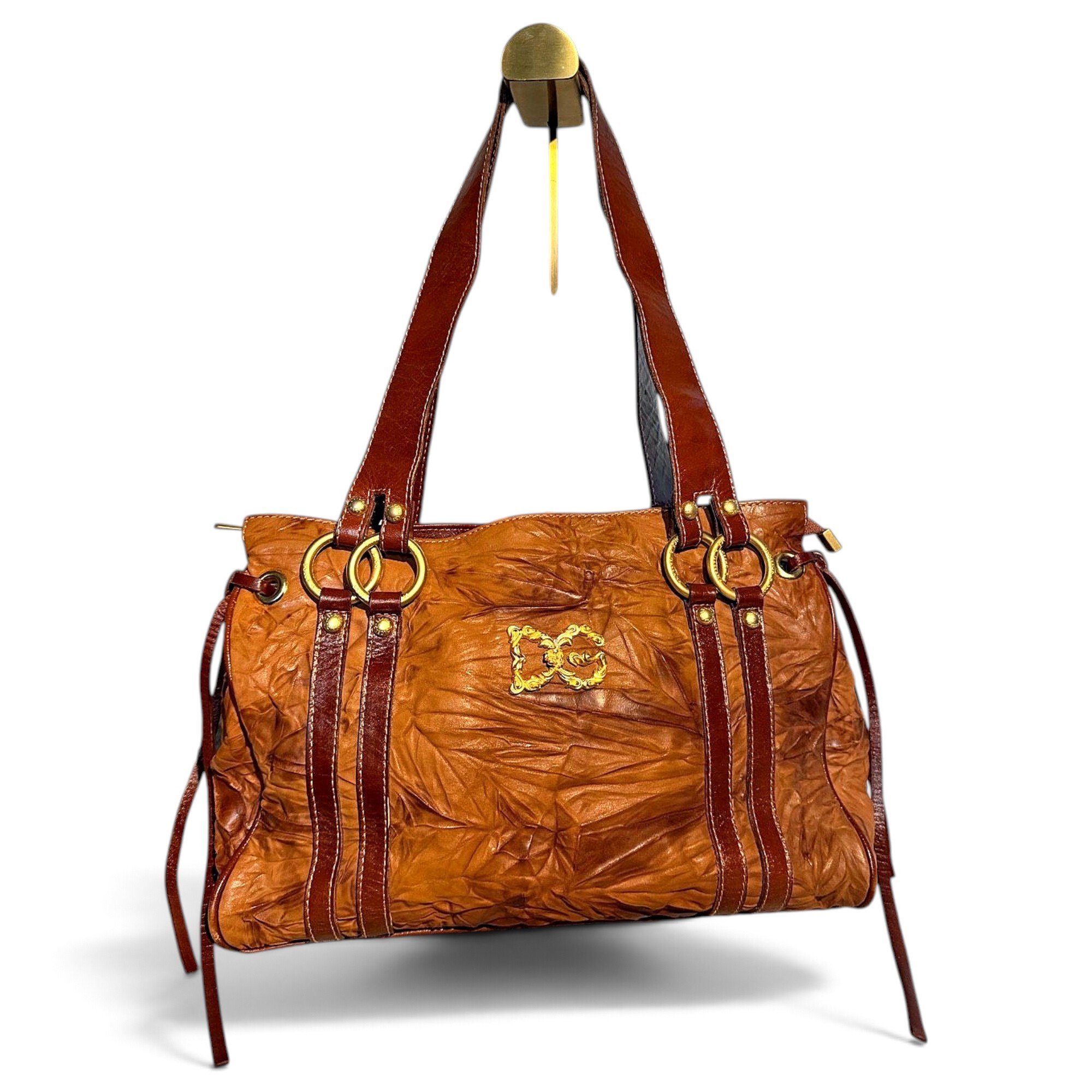 Leather handbag