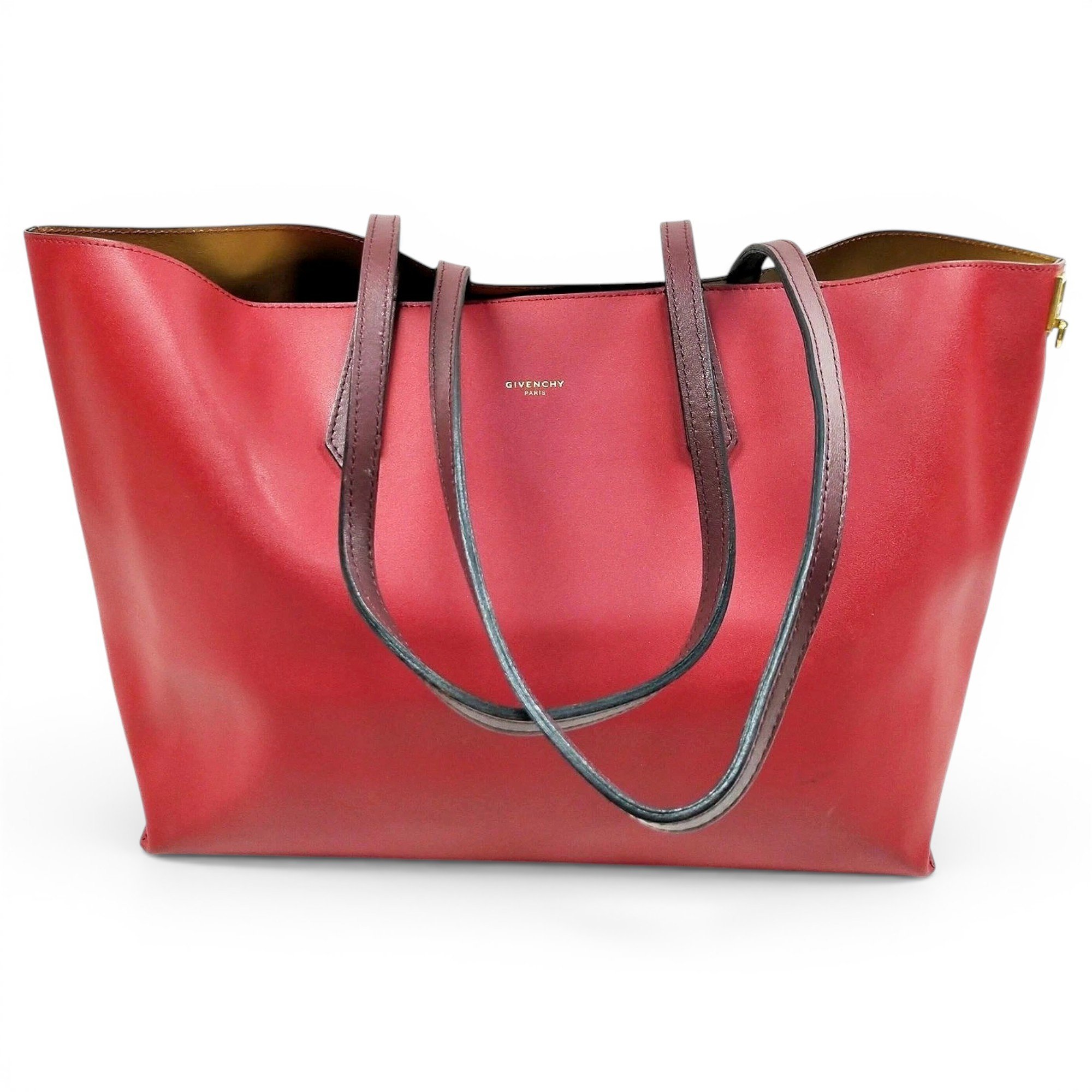 Leather tote