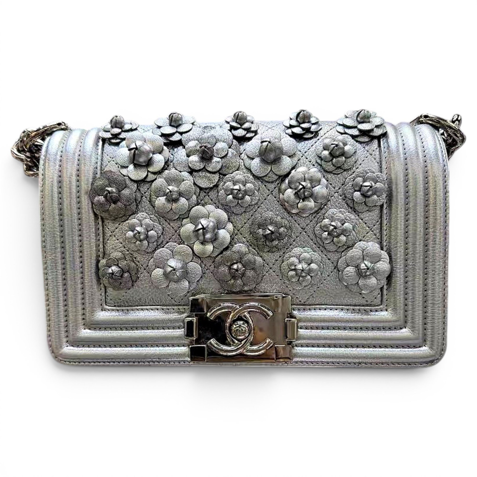 Boy leather crossbody bag
