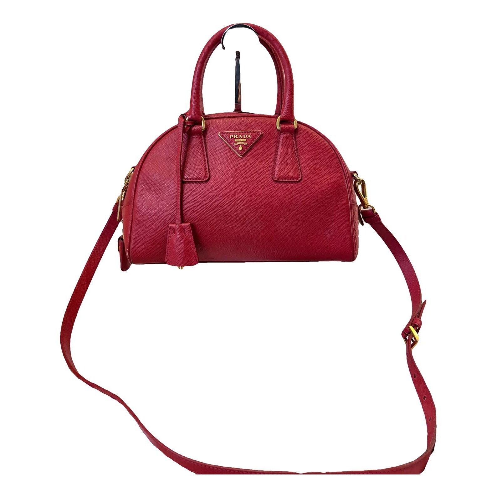Leather crossbody bag
