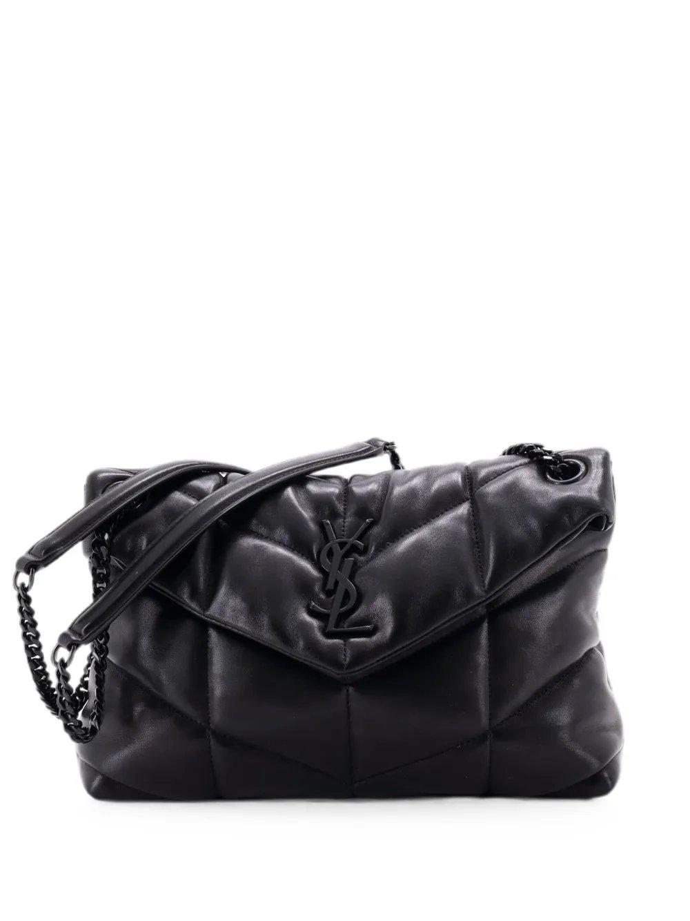 Loulou Puffer Shoulder Bag Quilted Leather Small crossbody bag