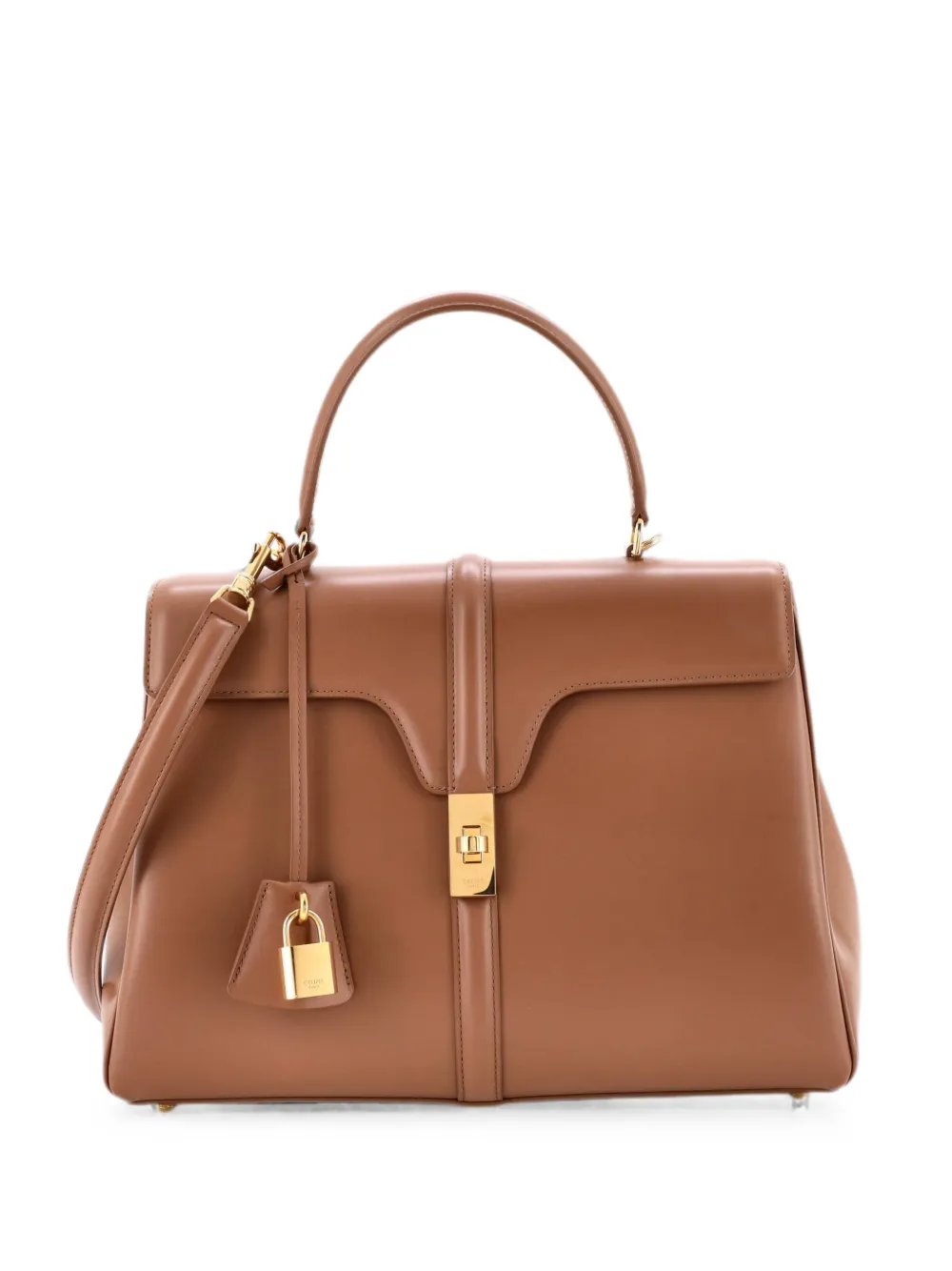 16 Top Handle Bag Smooth Calfskin Medium satchel
