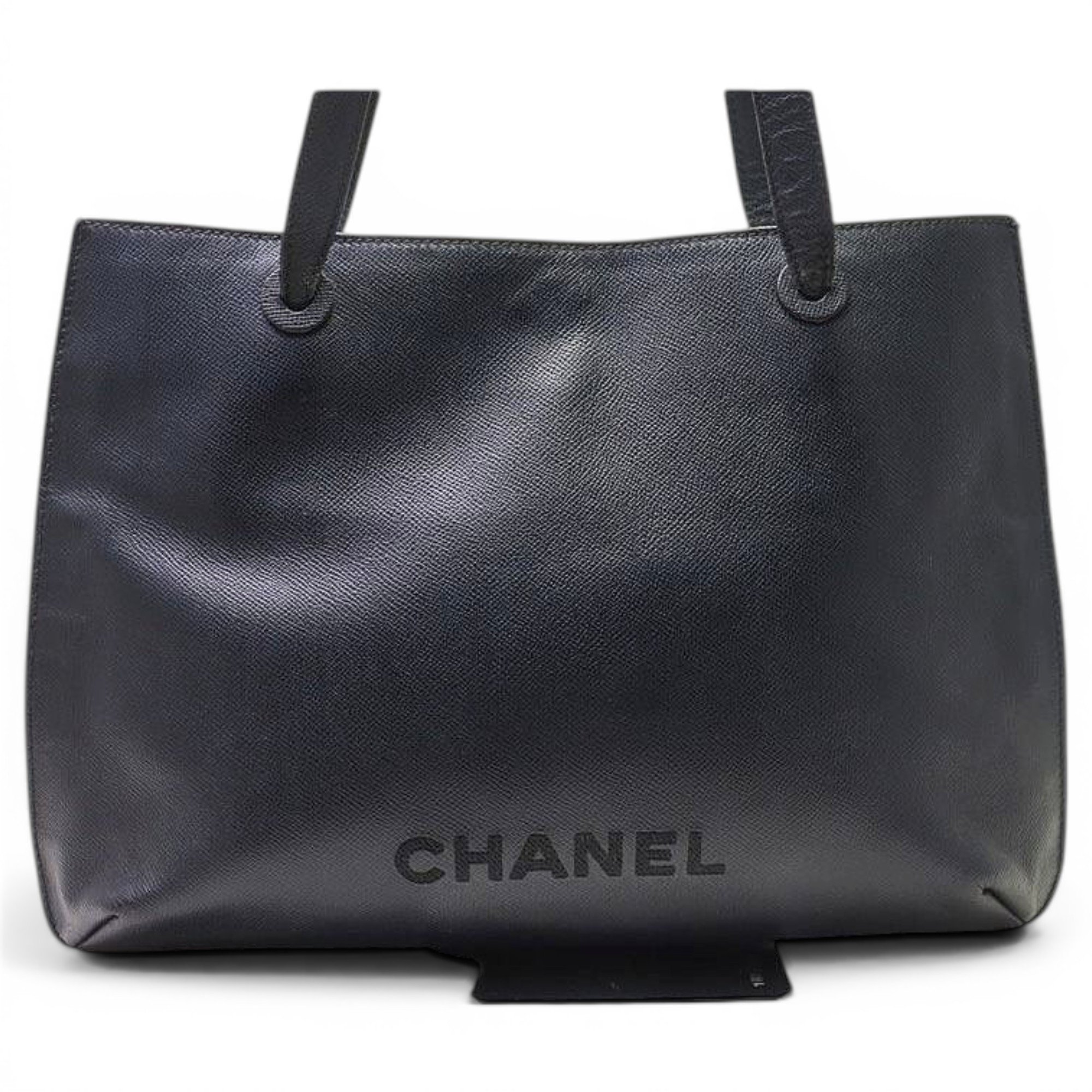 Leather tote