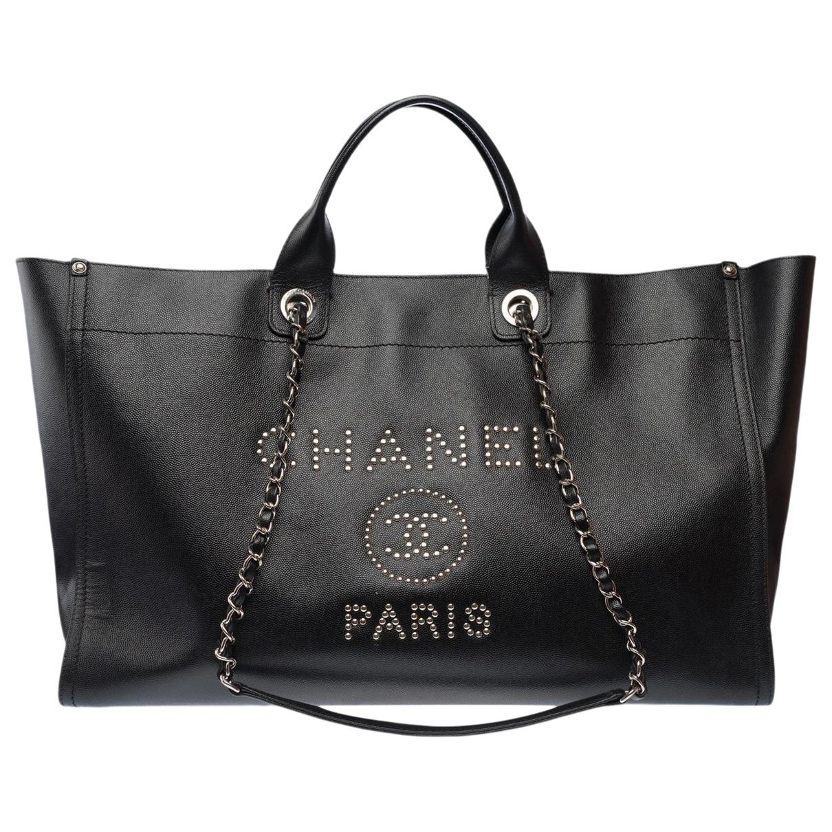 Deauville leather tote