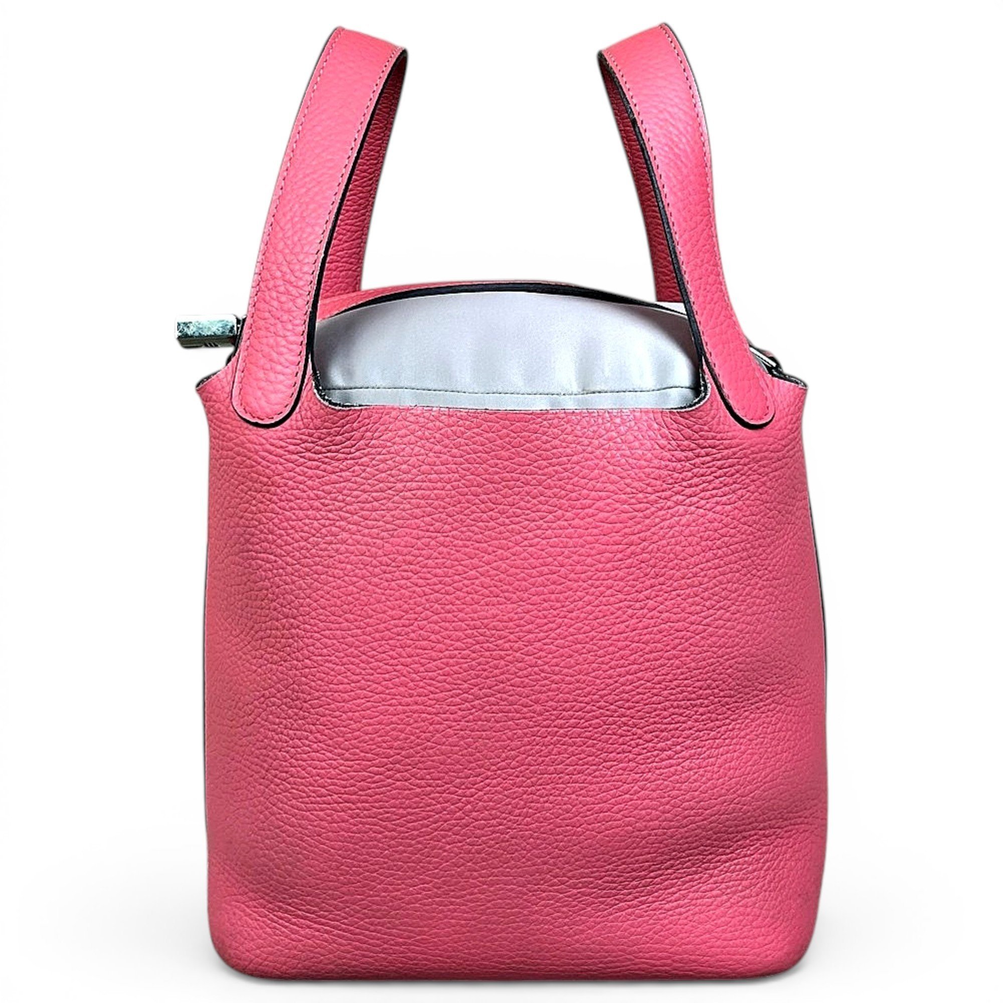 Picotin leather handbag