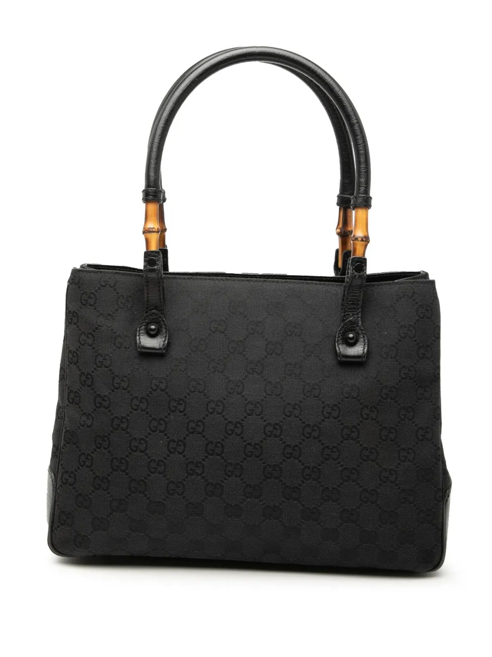 2000-2015 GG Canvas Bamboo tote bag