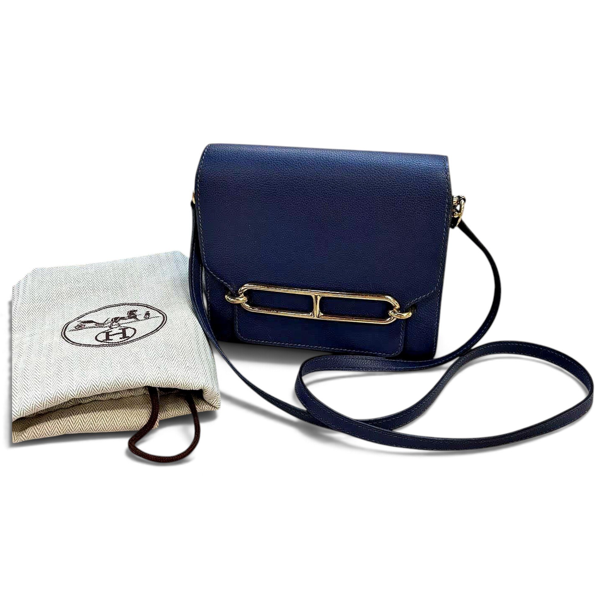 Roulis leather handbag