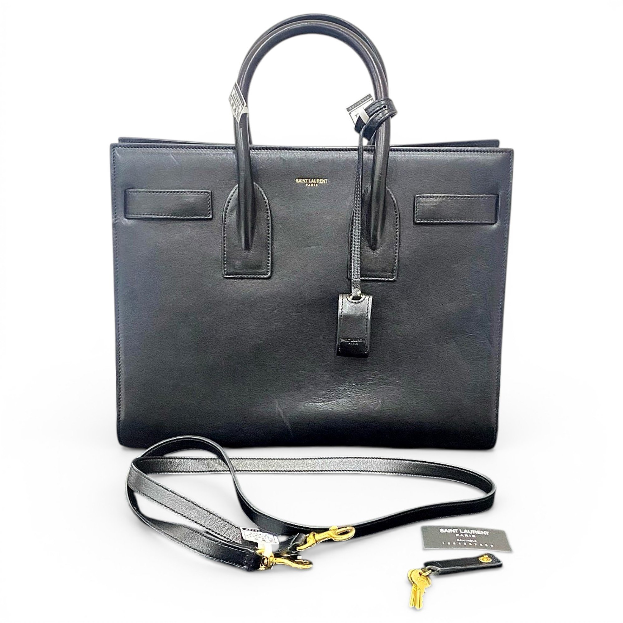 Sac de Jour leather handbag