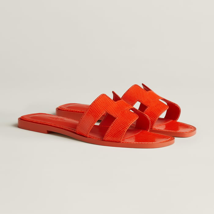 Orange Synthétique Oran Sandal