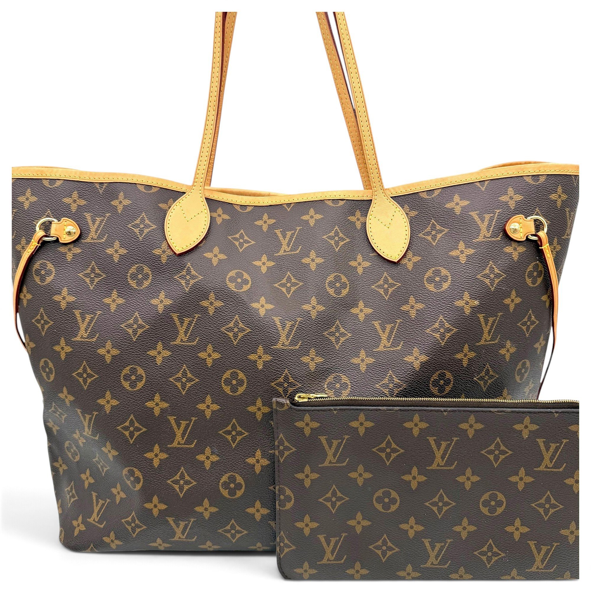Neverfull leather tote