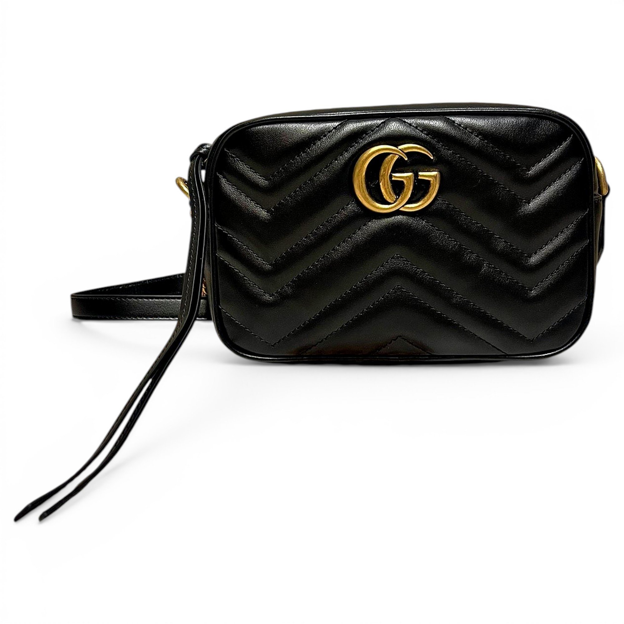 GG Marmont Chain Matelasse leather handbag