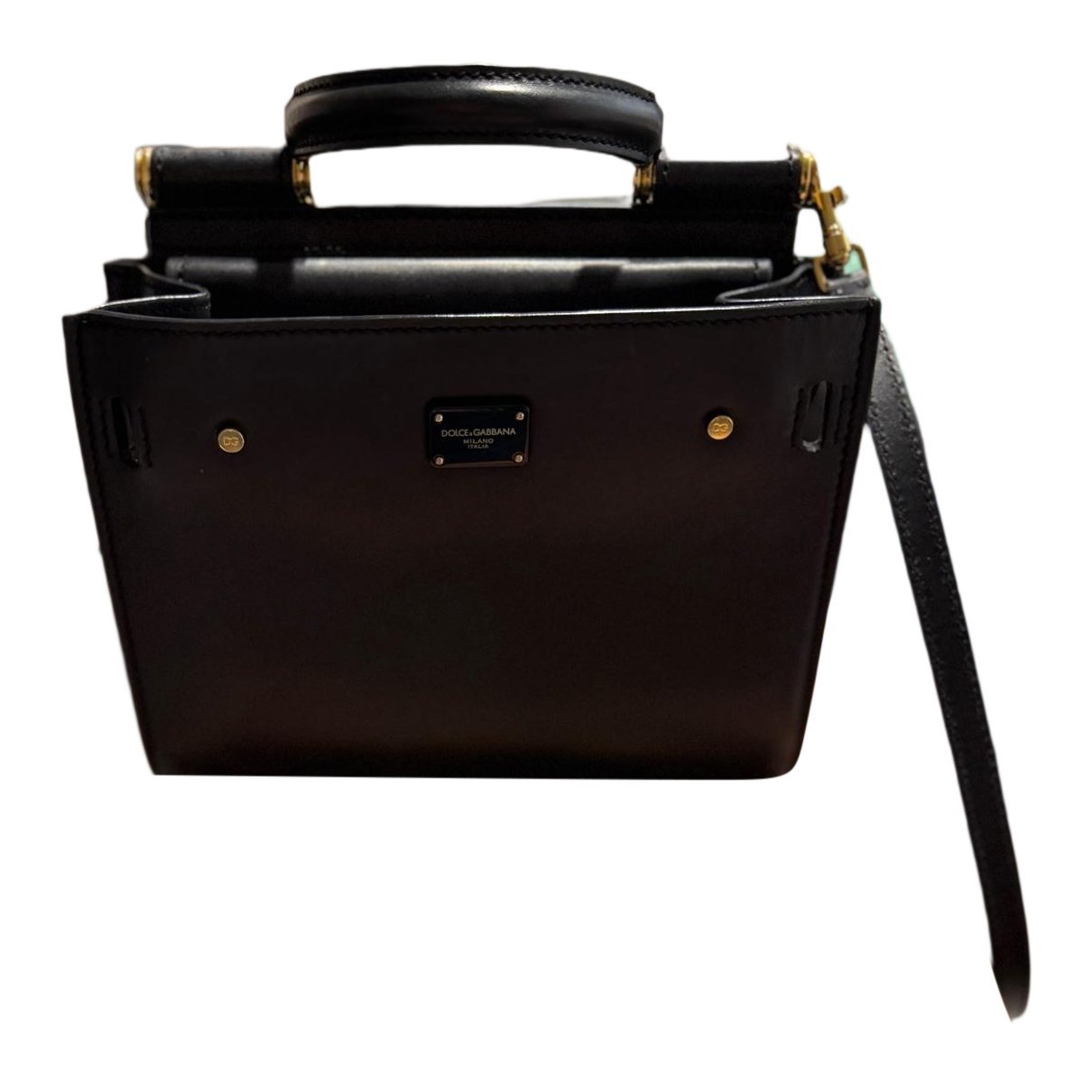 Dolce & Gabbana Sicily 62 leather handbag