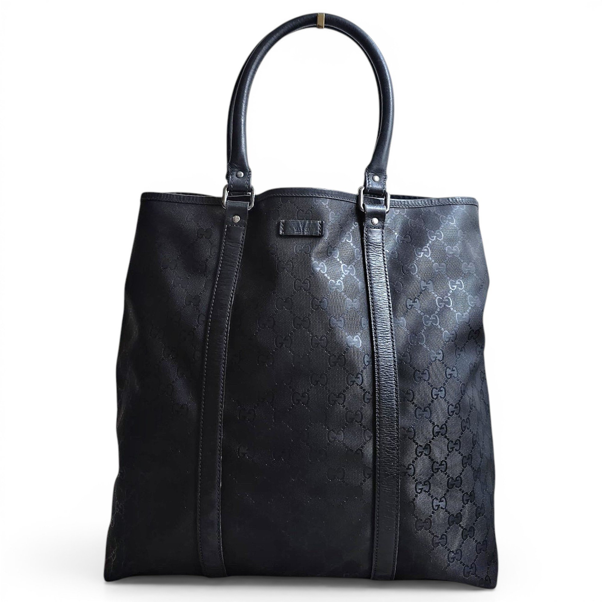 Vegan leather tote