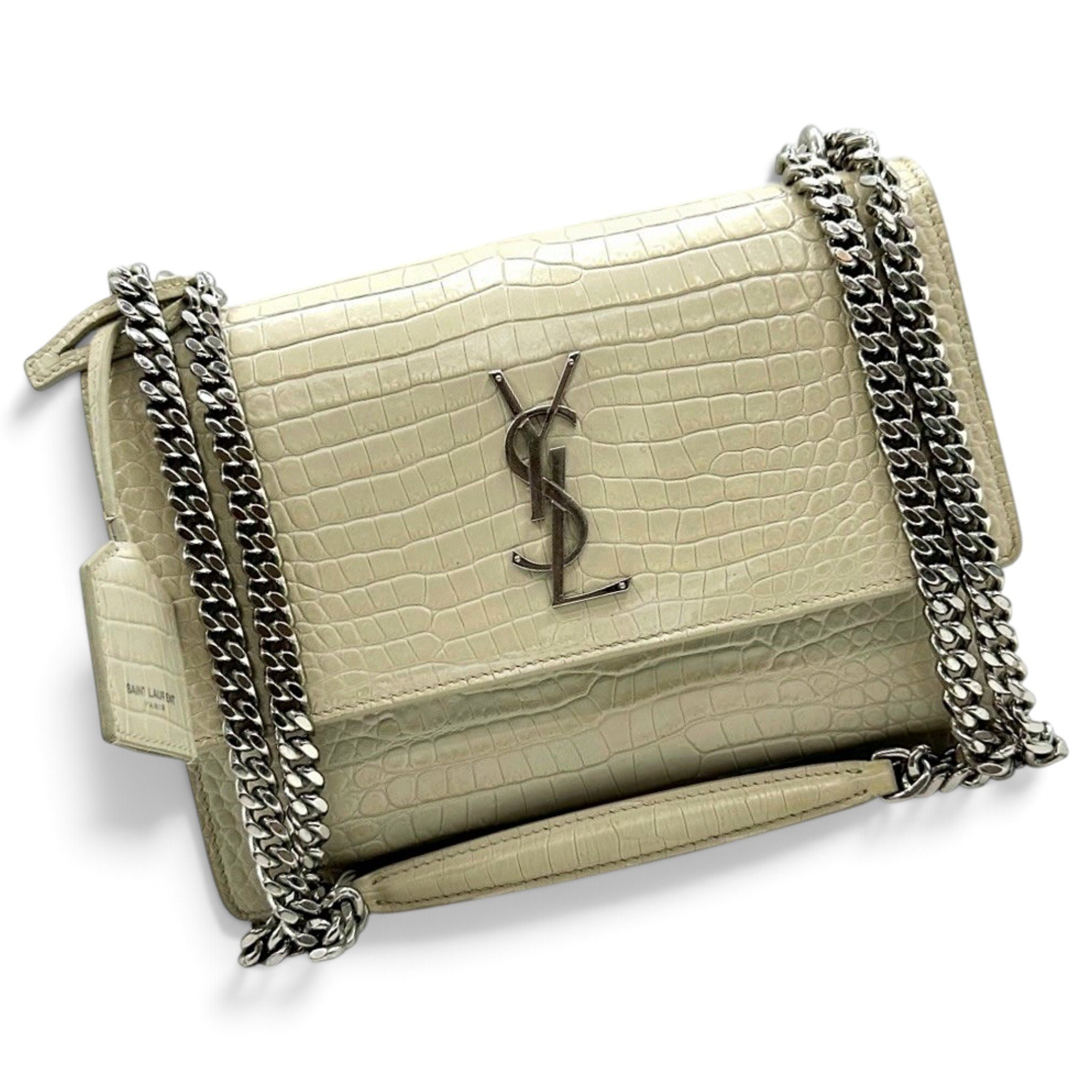 Sunset leather handbag