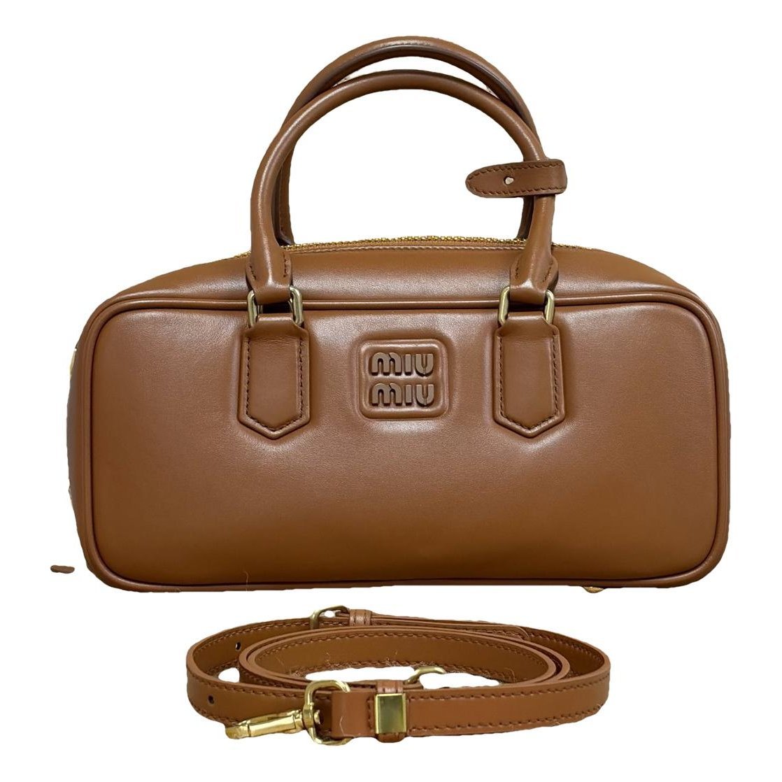 Arcadie leather handbag
