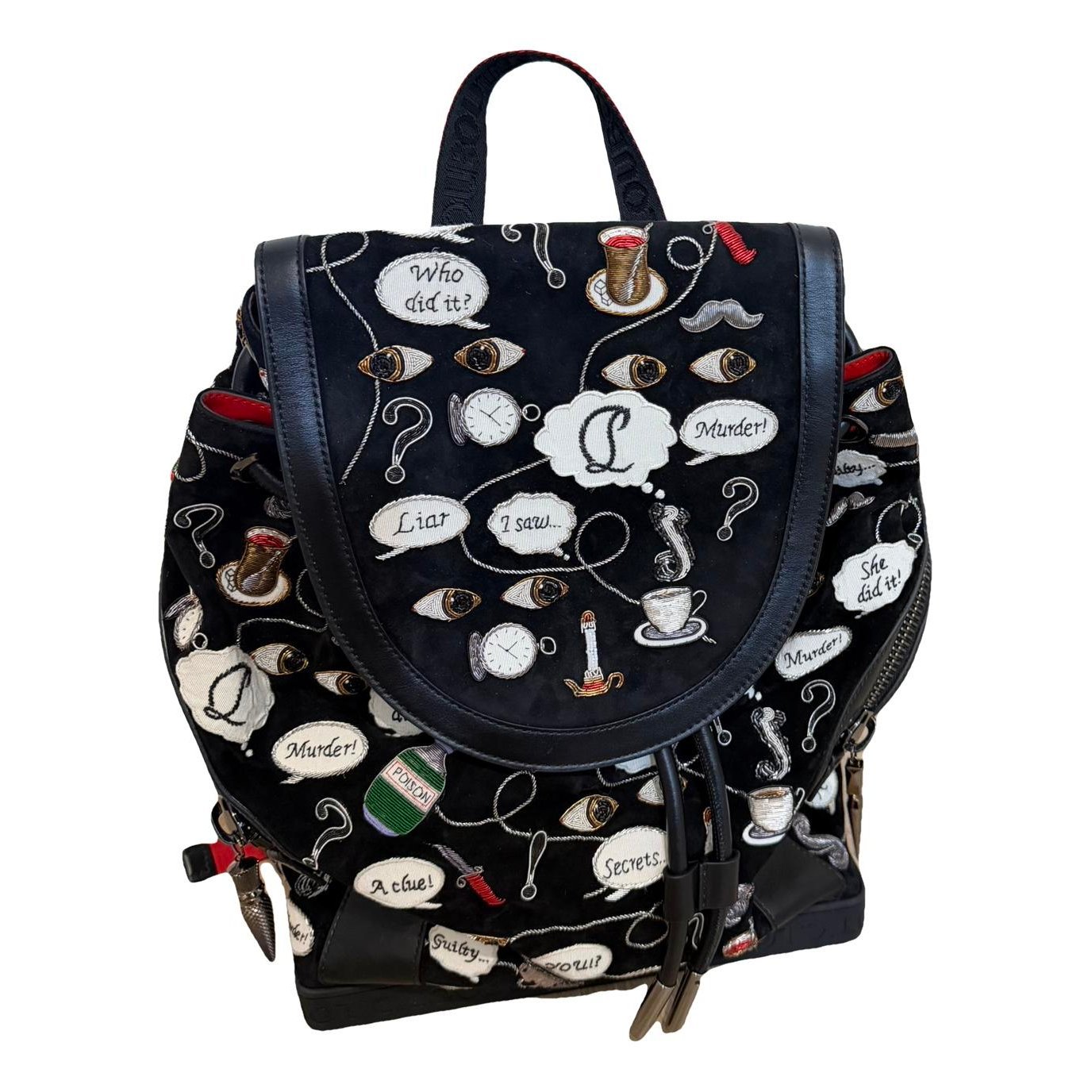 Christian Louboutin Glitter backpack